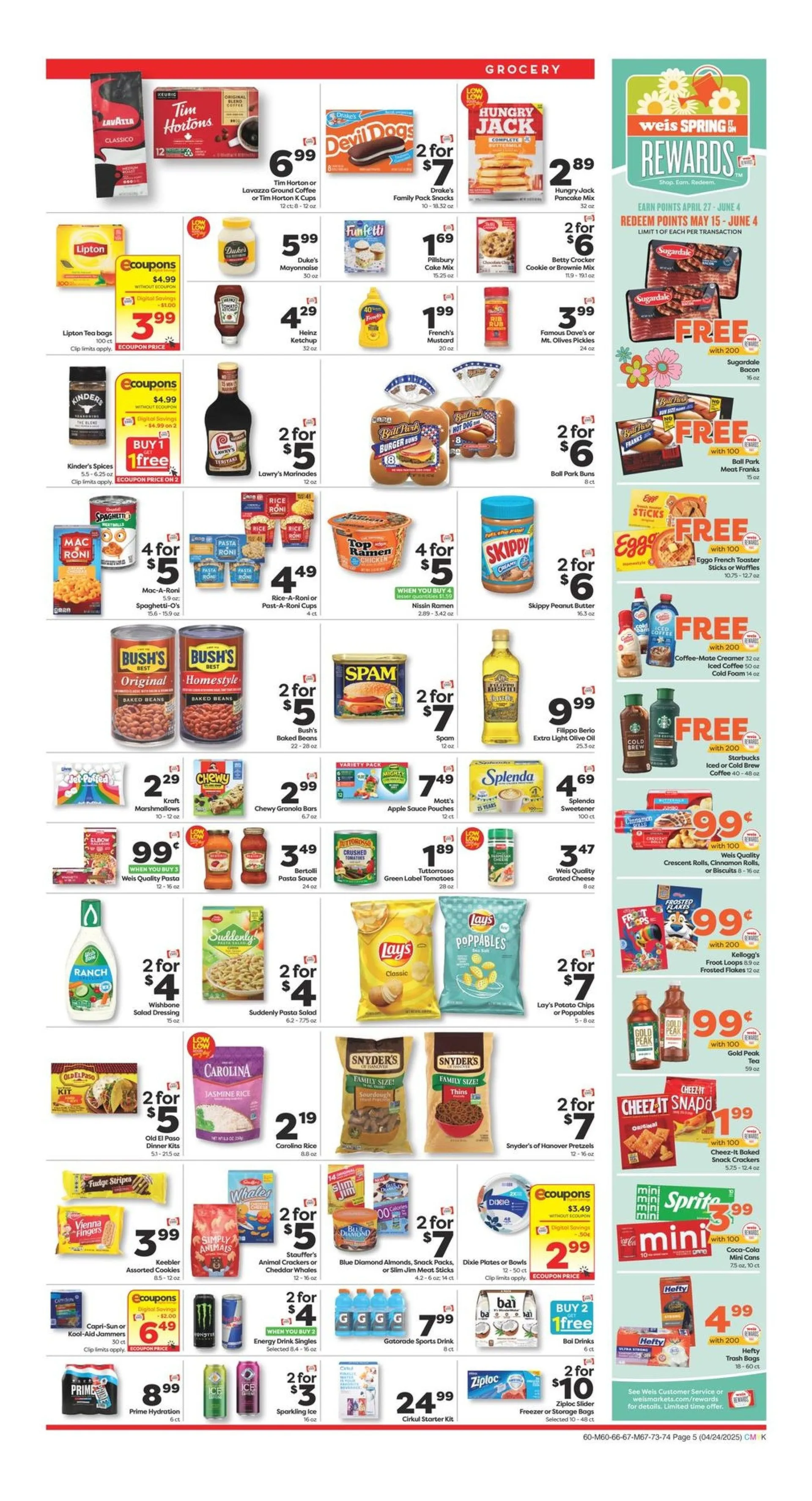 Weekly ad Weis Deals from April 30 to May 28 2025 - Page 5