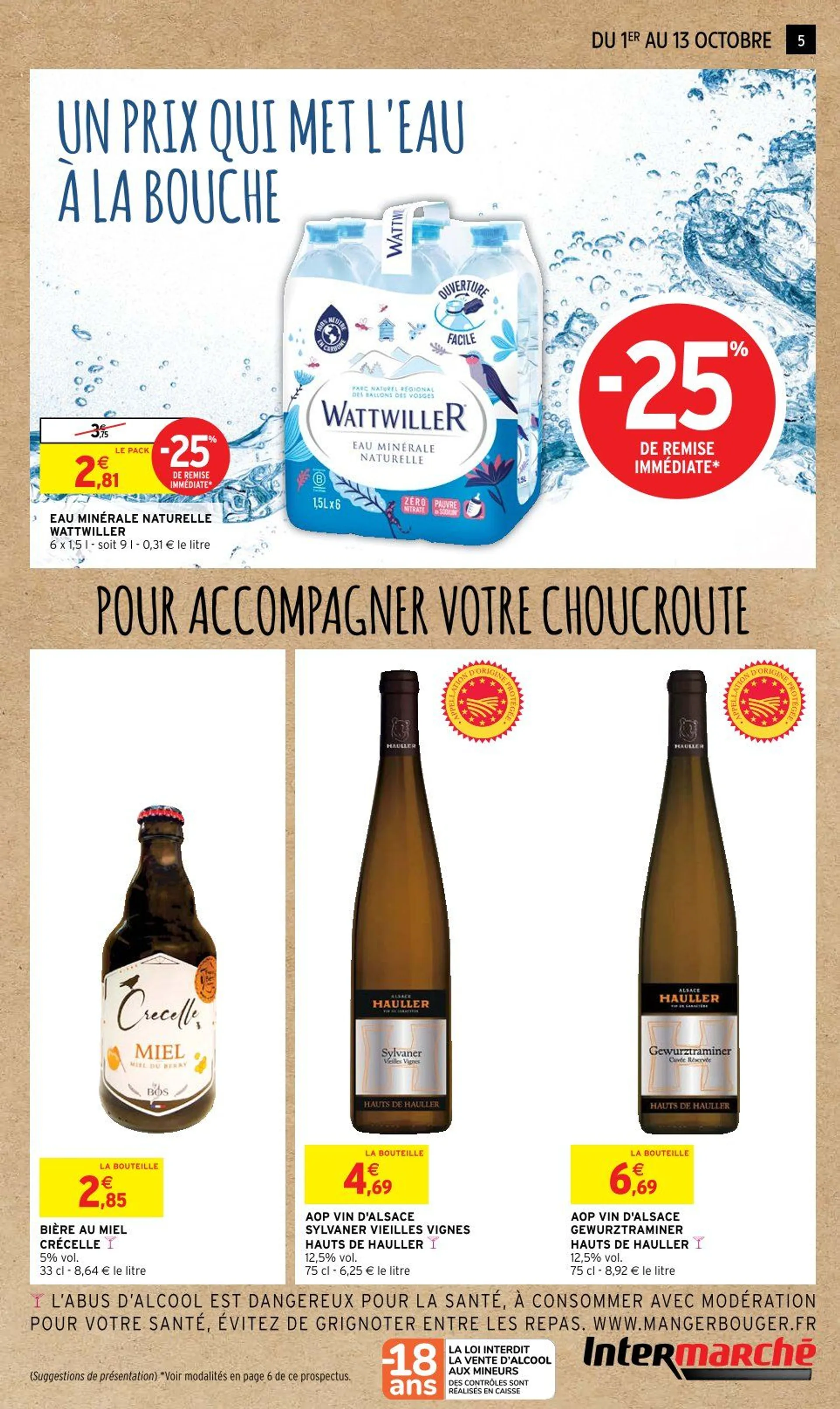 Intermarché Offres de catalogue du 1 octobre au 13 octobre 2024 - Catalogue page 5