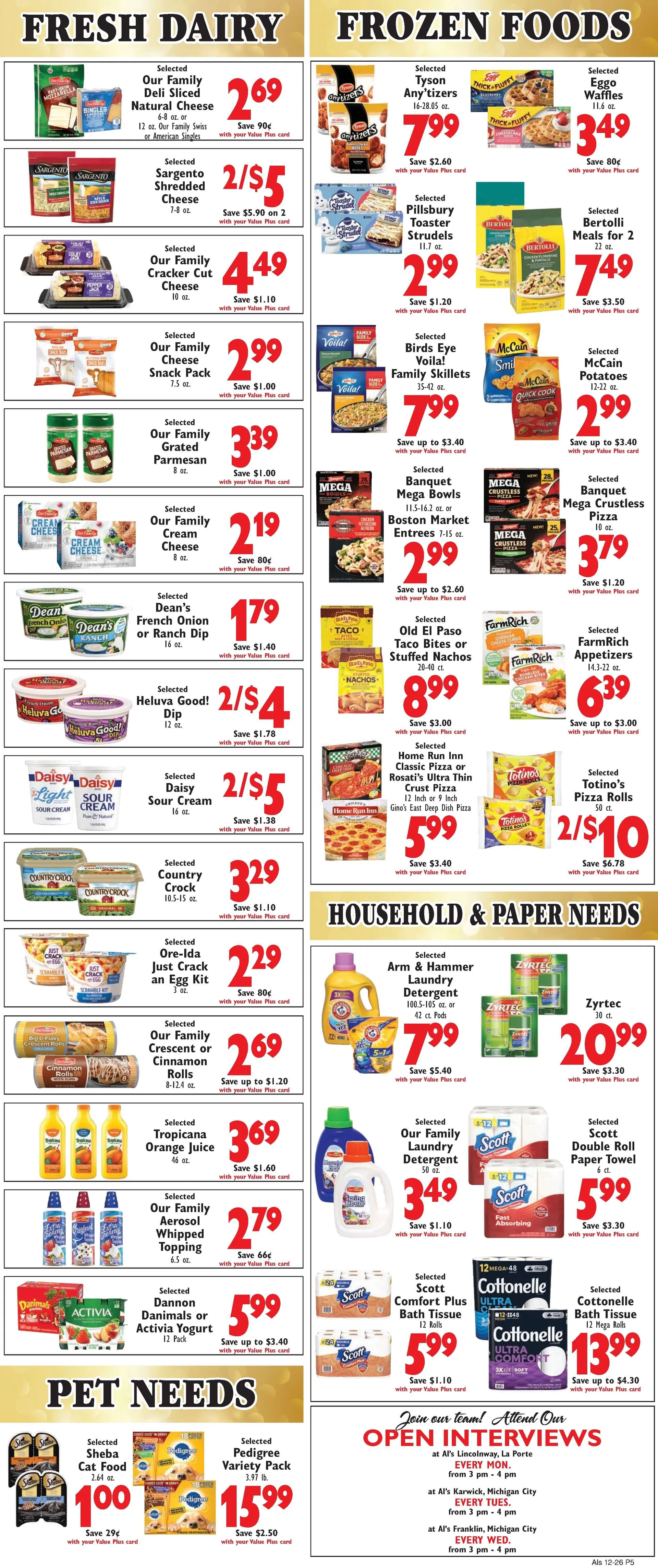 Weekly ad Al's Supermarket from December 26 to January 1 2025 - Page 5