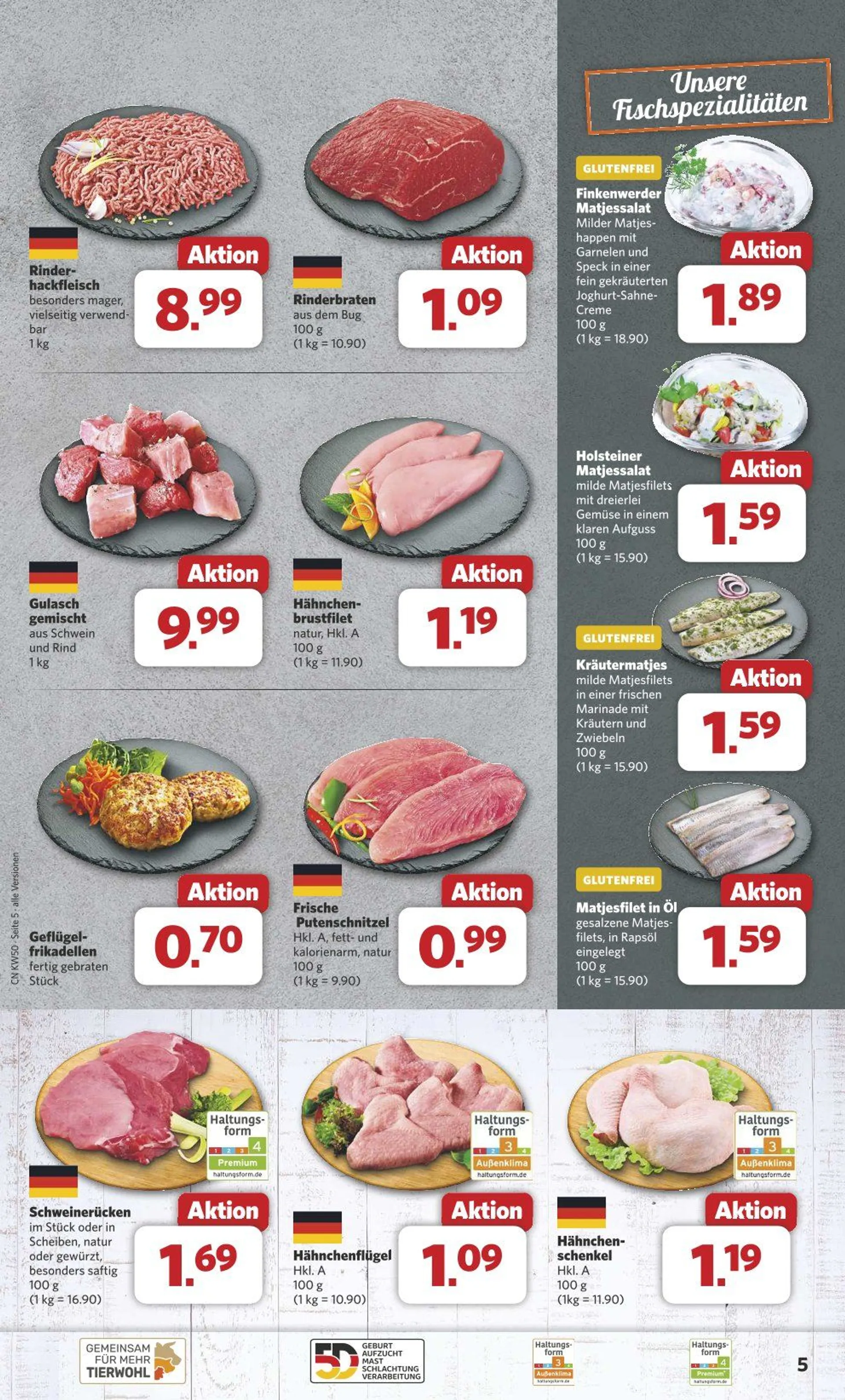 Combi Prospekts  von 9. Dezember bis 14. Dezember 2024 - Prospekt seite 5