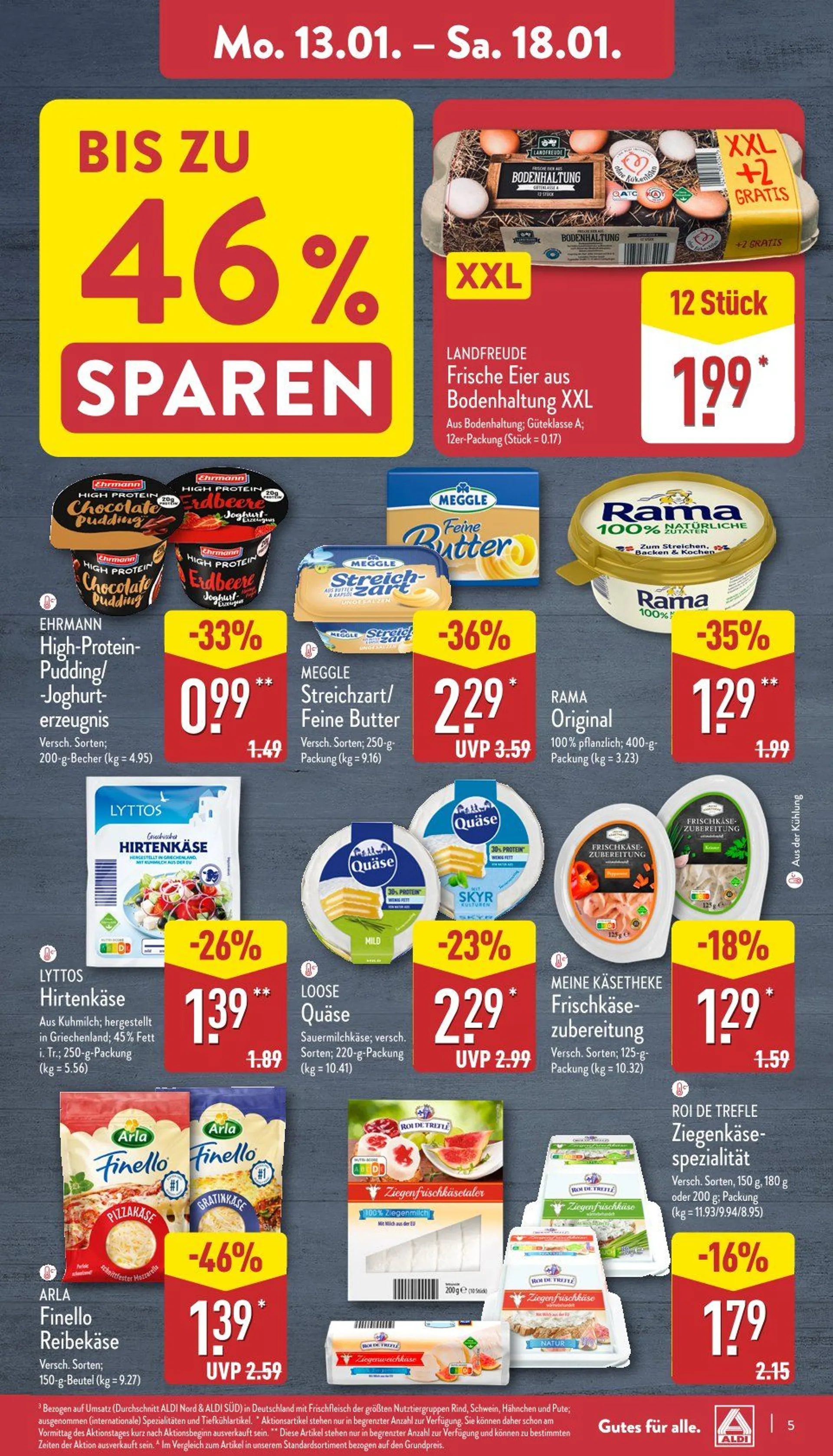 Aldi Nord Prospekt von 13. Januar bis 18. Januar 2025 - Prospekt seite 5