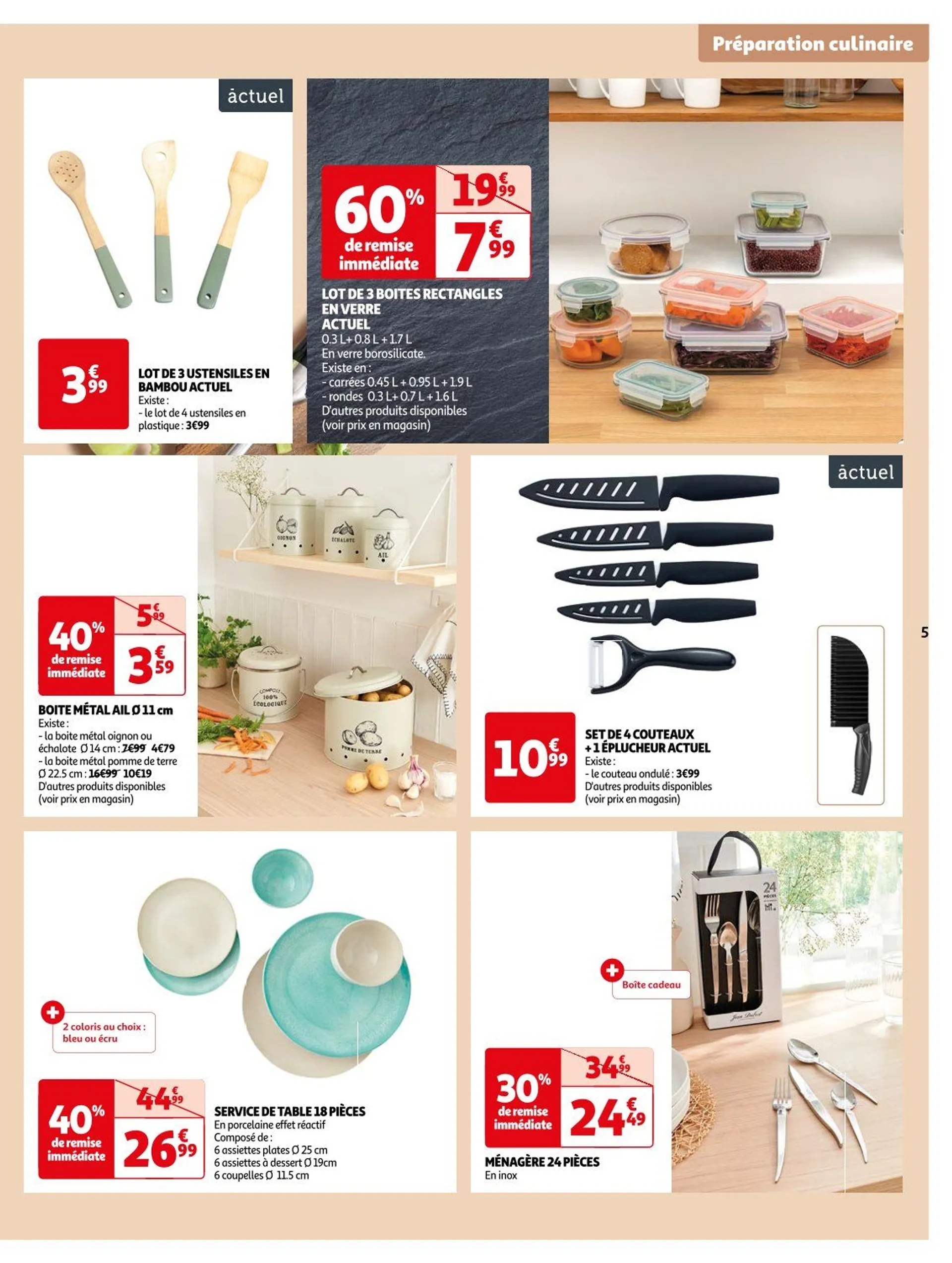 Auchan Brochures Offres du 24 septembre au 6 octobre 2024 - Catalogue page 5