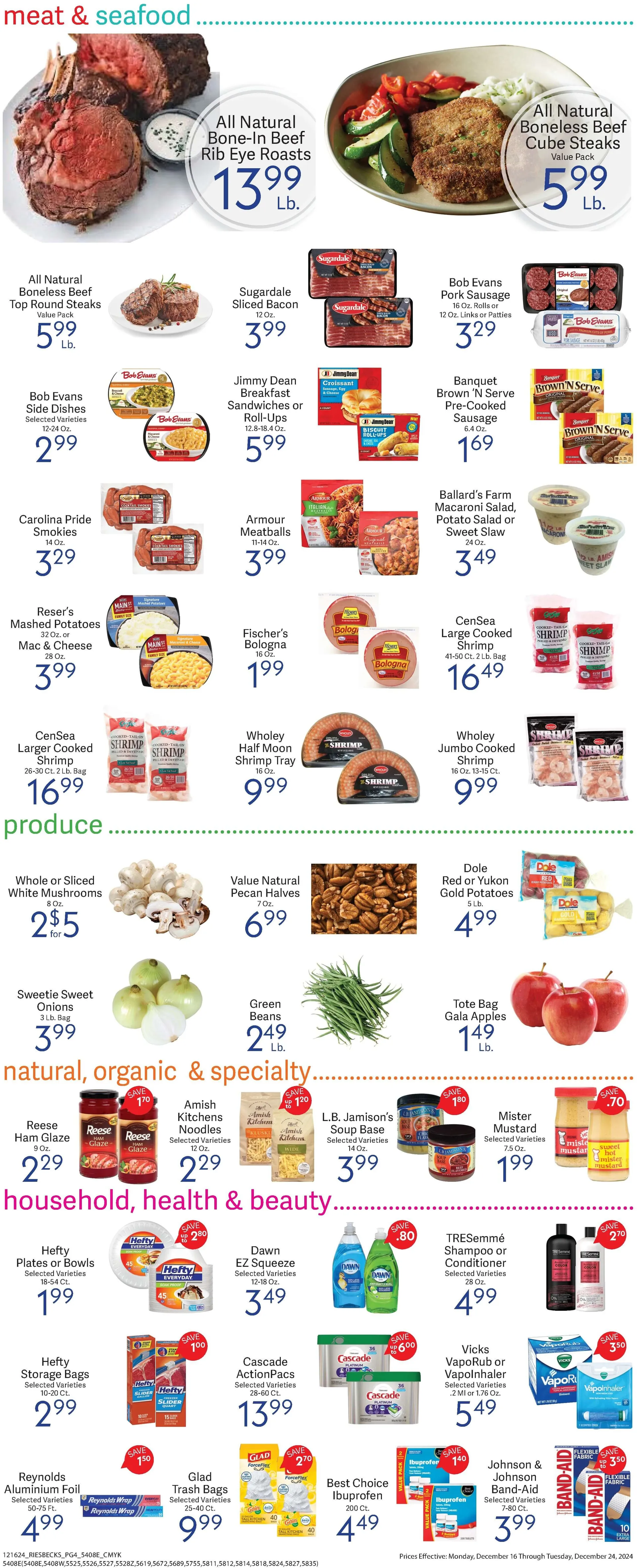 Weekly ad Riesbeck Deals from December 18 to December 22 2024 - Page 5