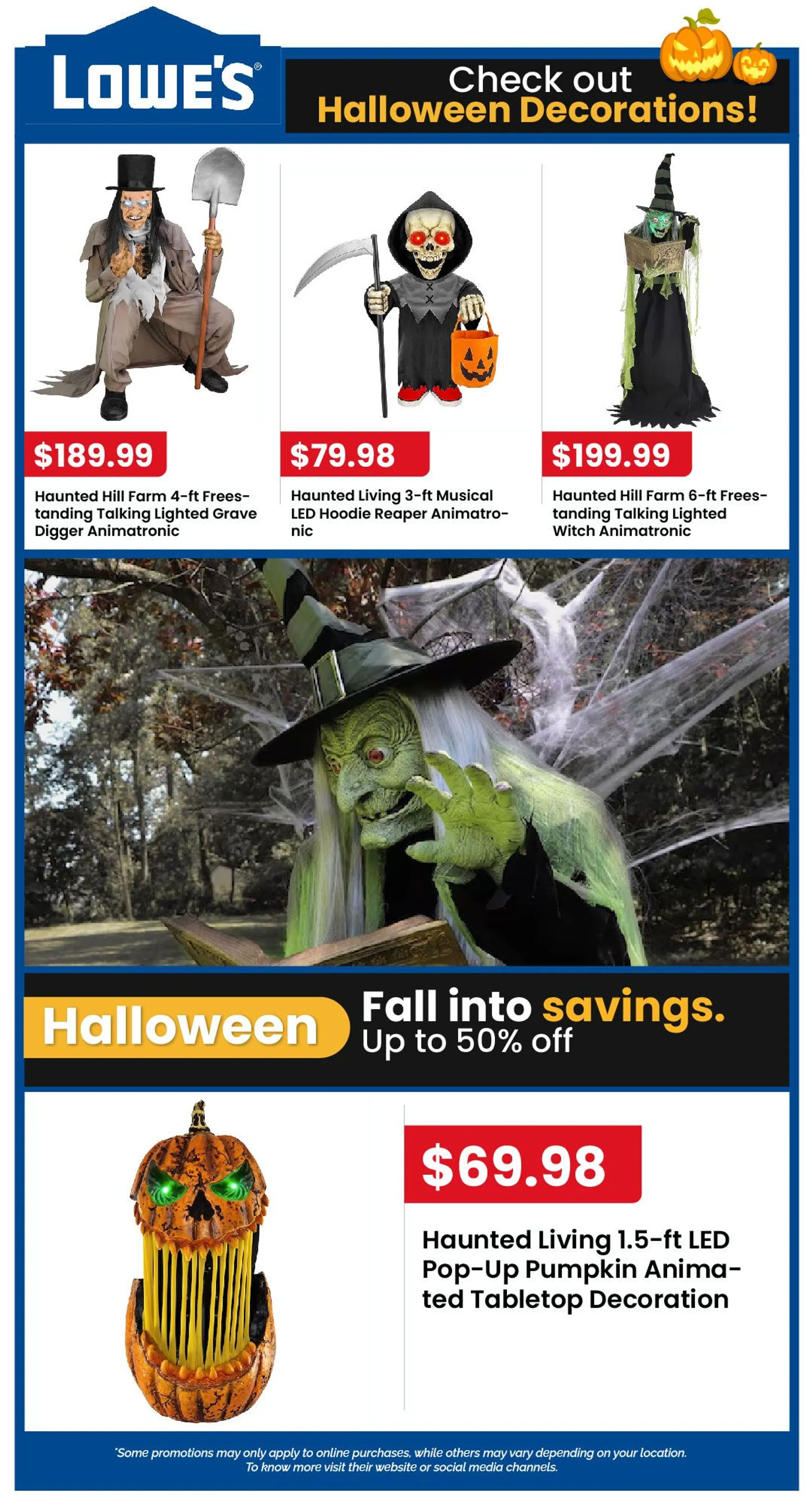 Weekly ad Lowe's Halloween sales from September 27 to October 31 2024 - Page 4