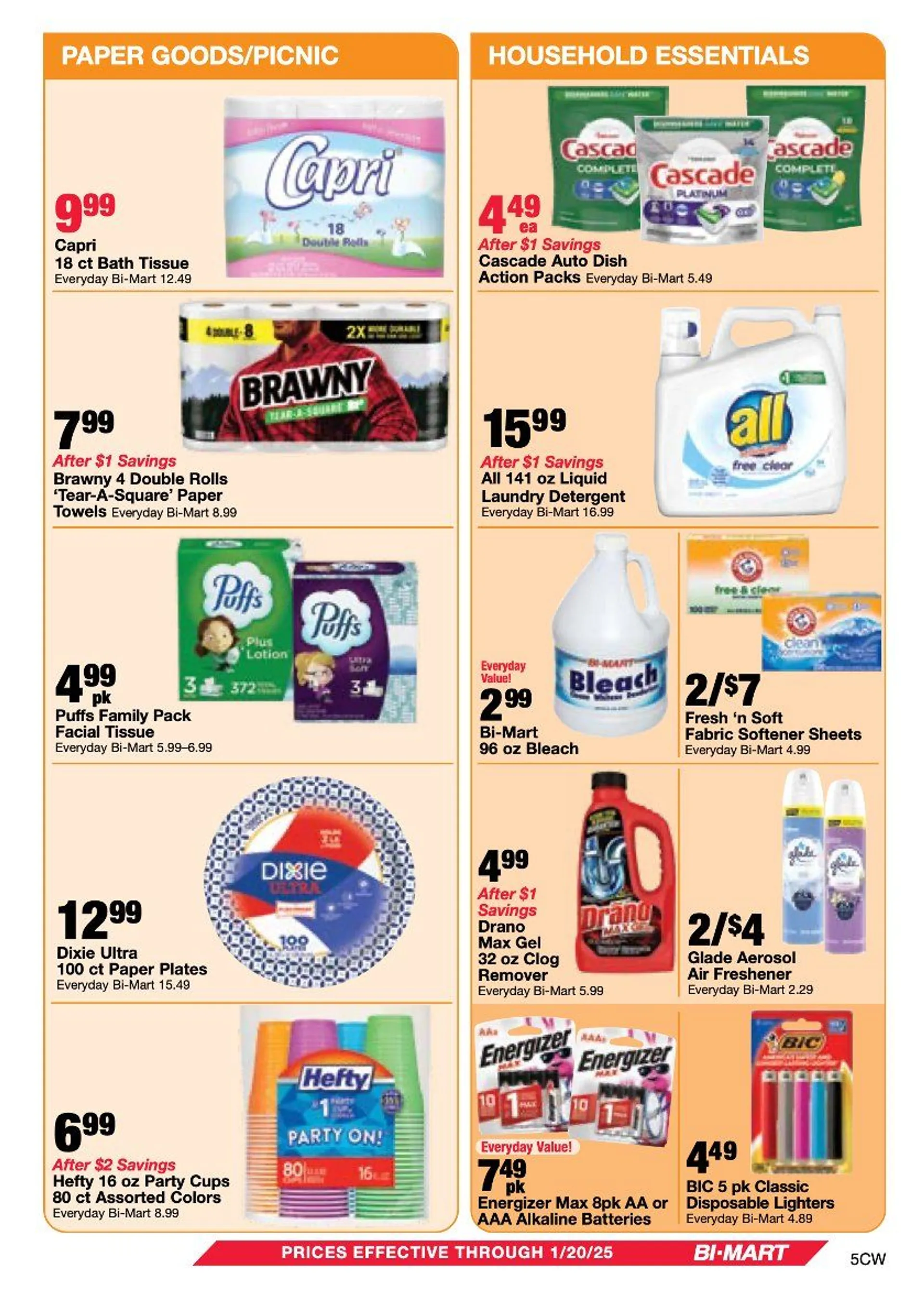 Weekly ad Bi-Mart Sles from December 31 to January 20 2025 - Page 5