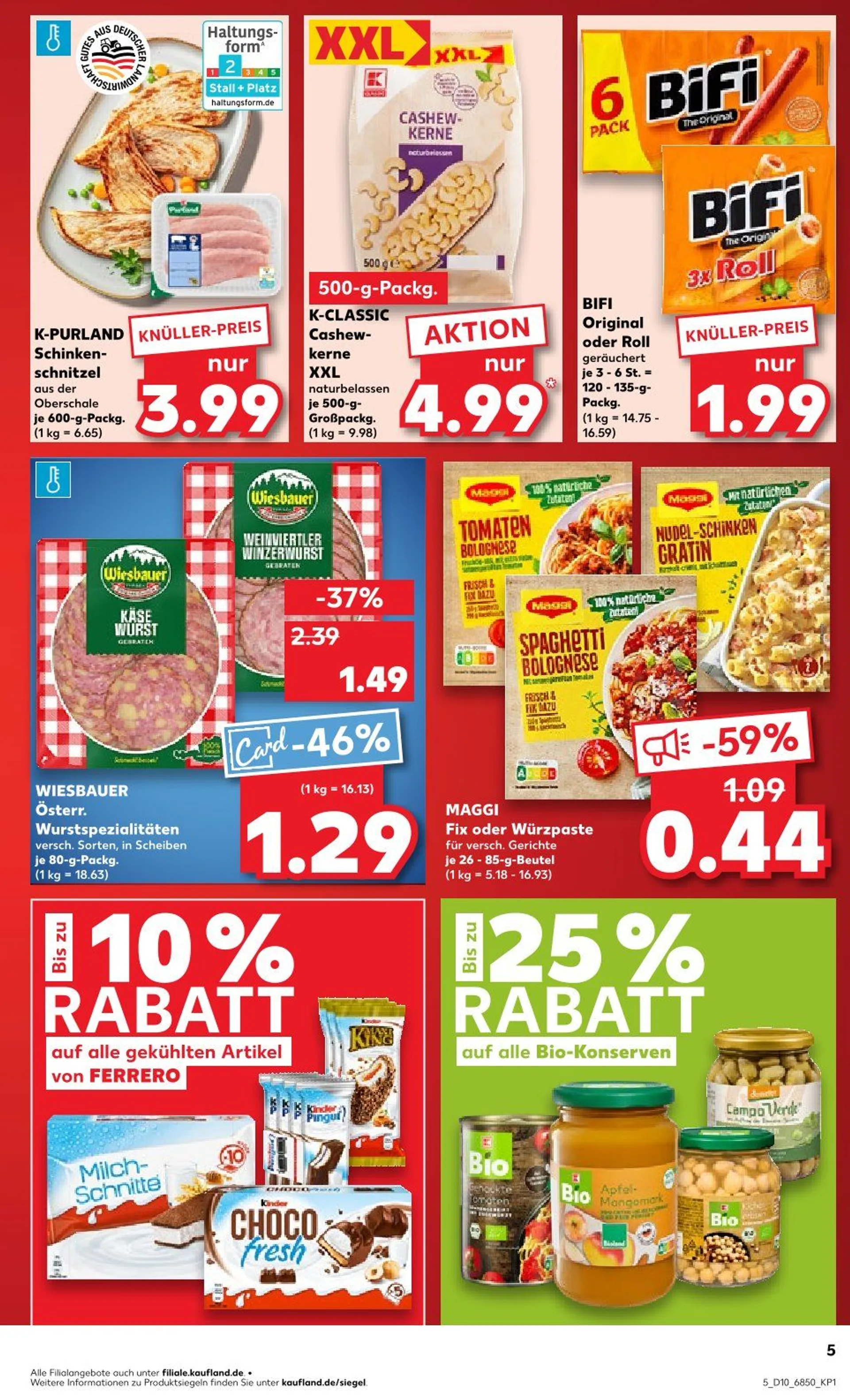 Kaufland Prospekt von 6. März bis 12. März 2025 - Prospekt seite 5