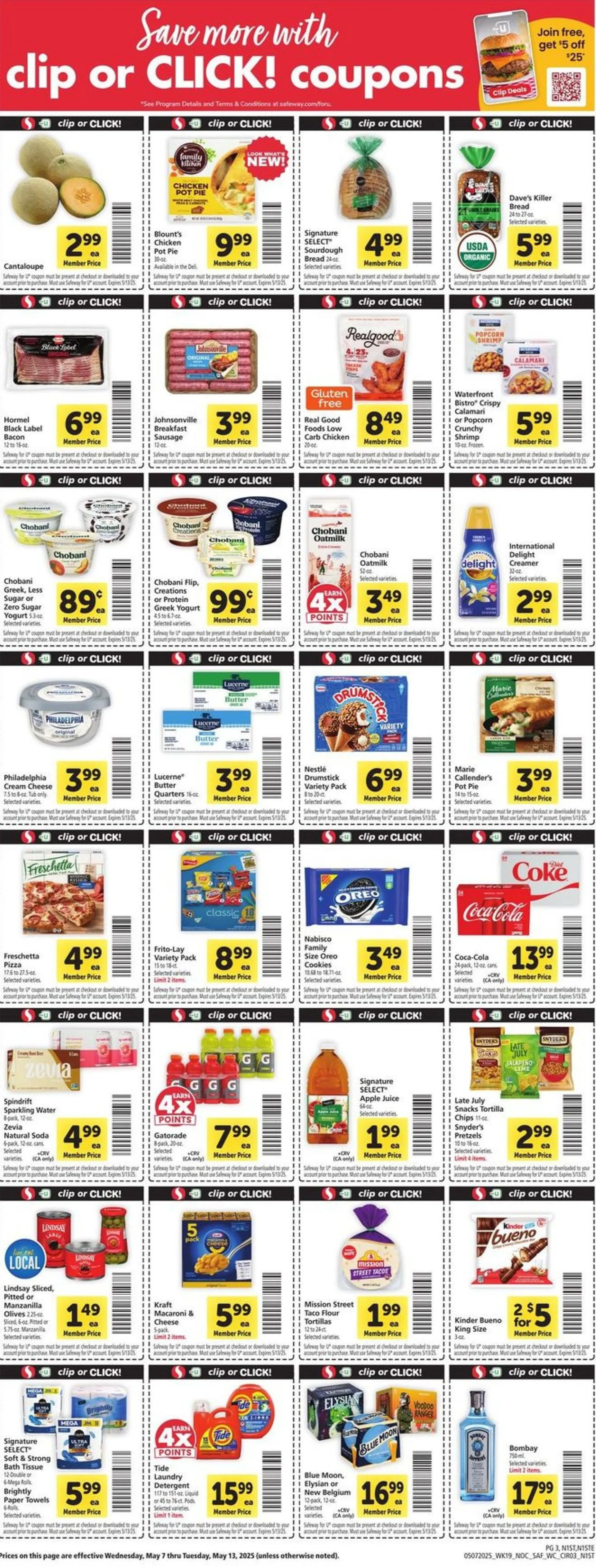 Safeway Deals from May 9 to May 13 2025 - flyer page 5