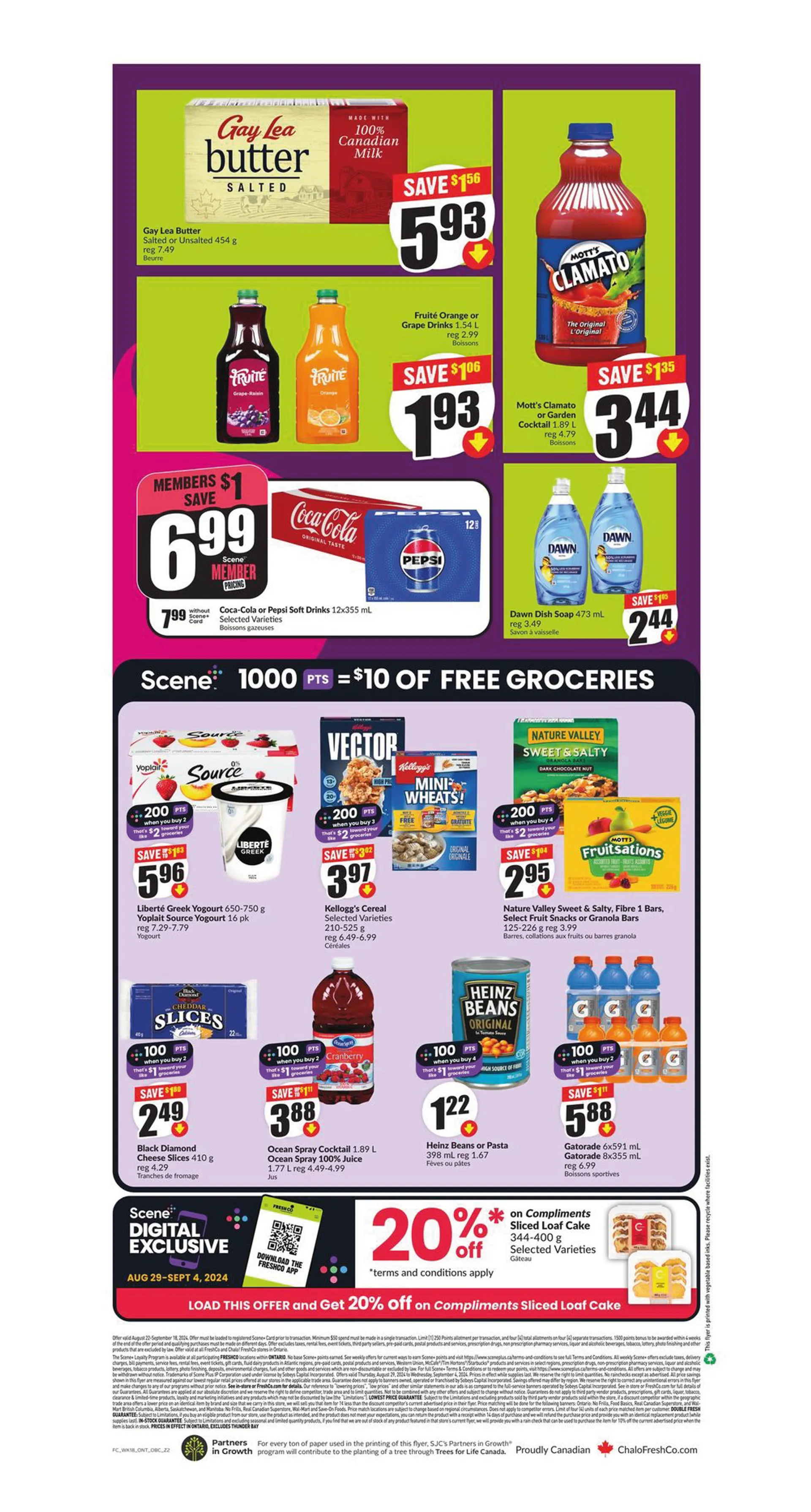 FreshCo Chalo Weekly Ad from August 29 to September 4 2024 - flyer page 4