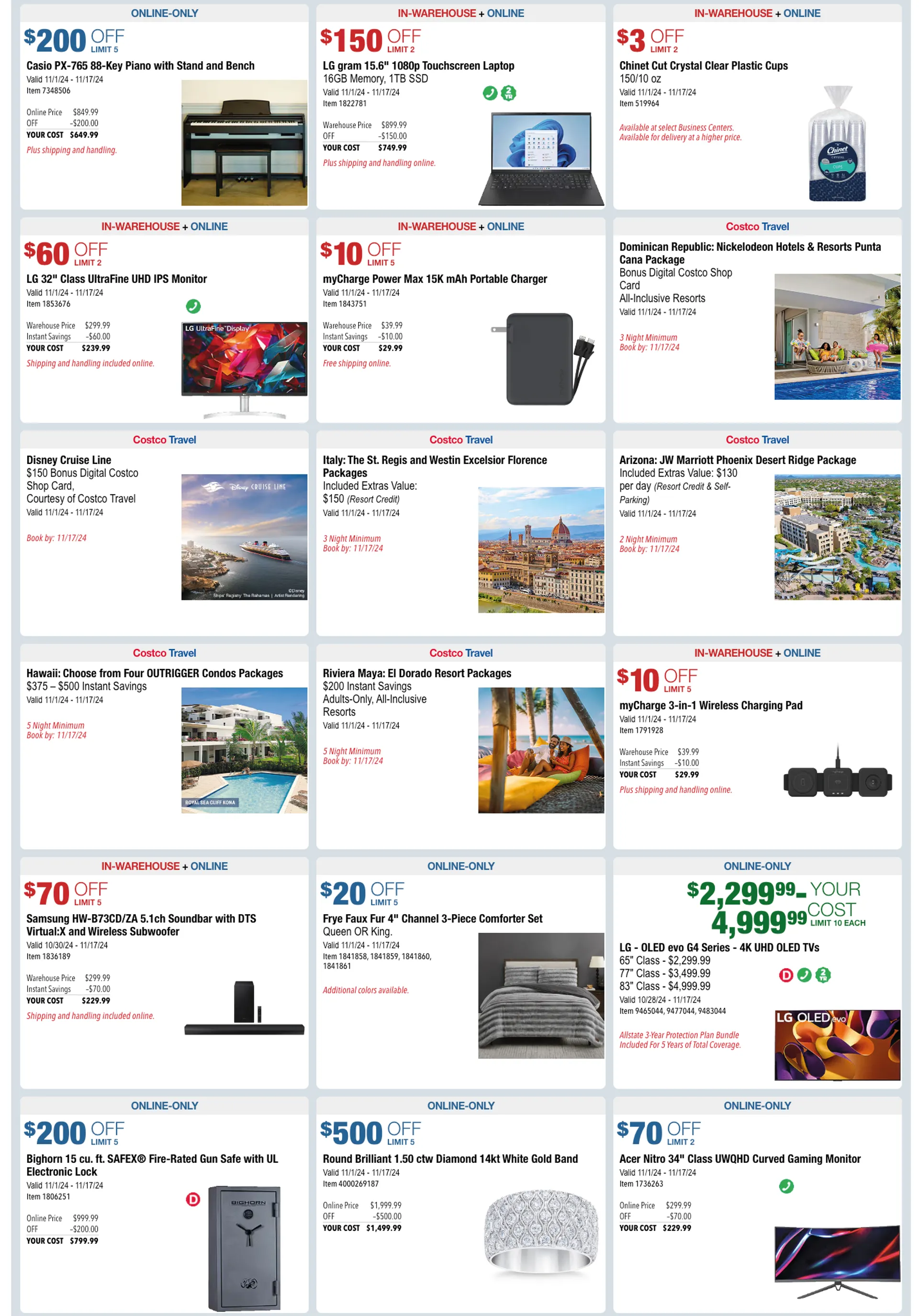 Weekly ad Costco Holiday Savings from November 1 to December 2 2024 - Page 4