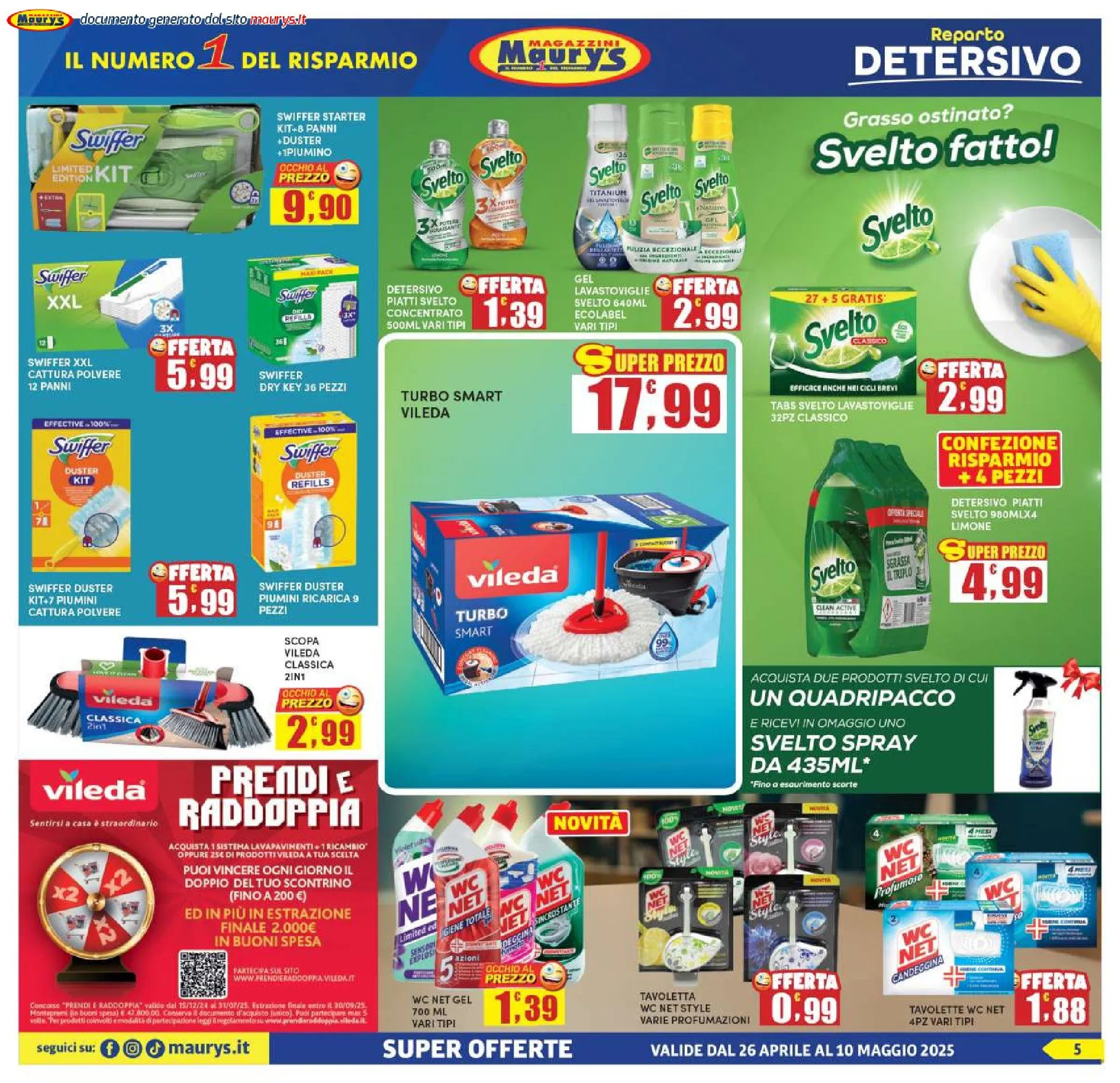 Volantini Maury's da 26 aprile a 11 maggio di 2025 - Pagina del volantino 5