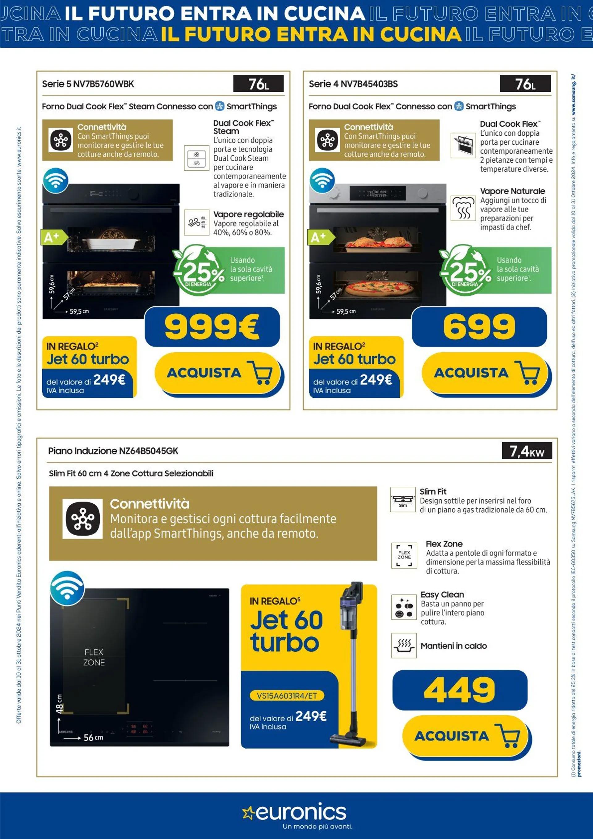 Euronics Brochure Offerte da 10 ottobre a 31 ottobre di 2024 - Pagina del volantino 5