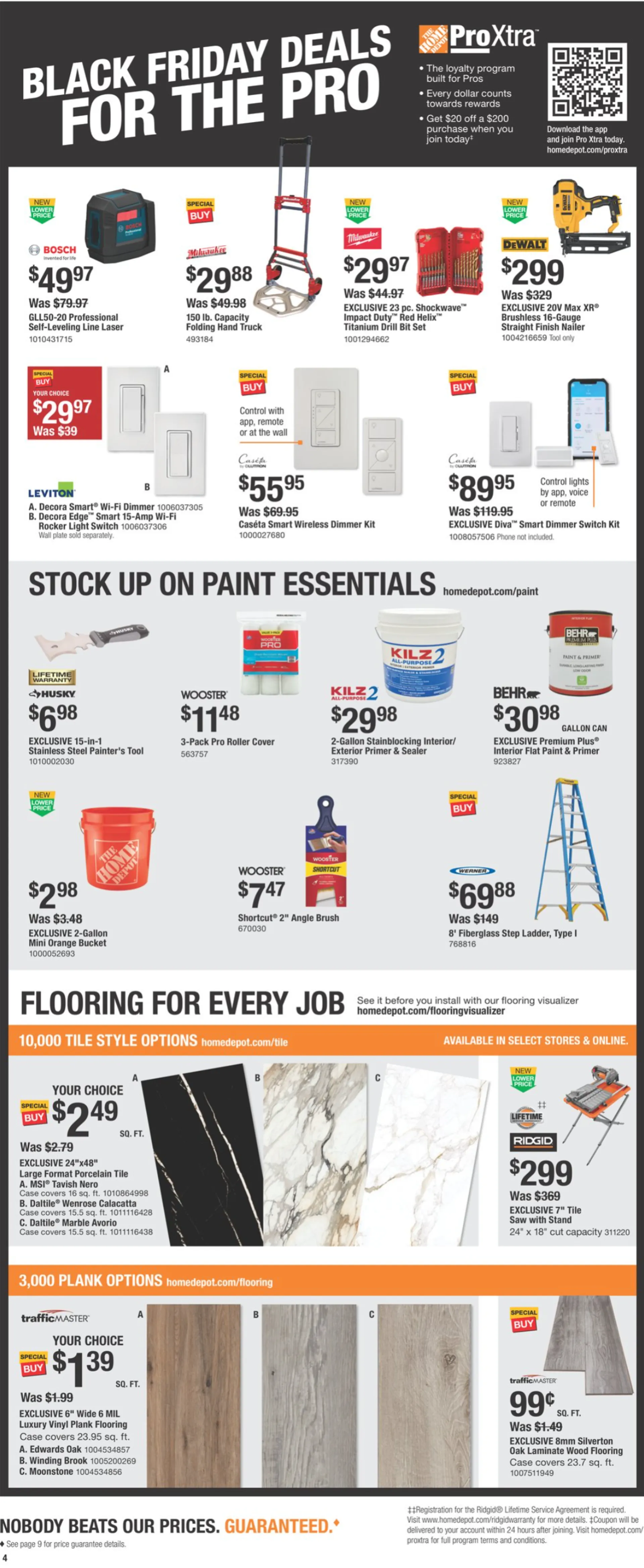 Weekly ad The Home Depot Weekly Ad from November 28 to December 4 2024 - Page 4