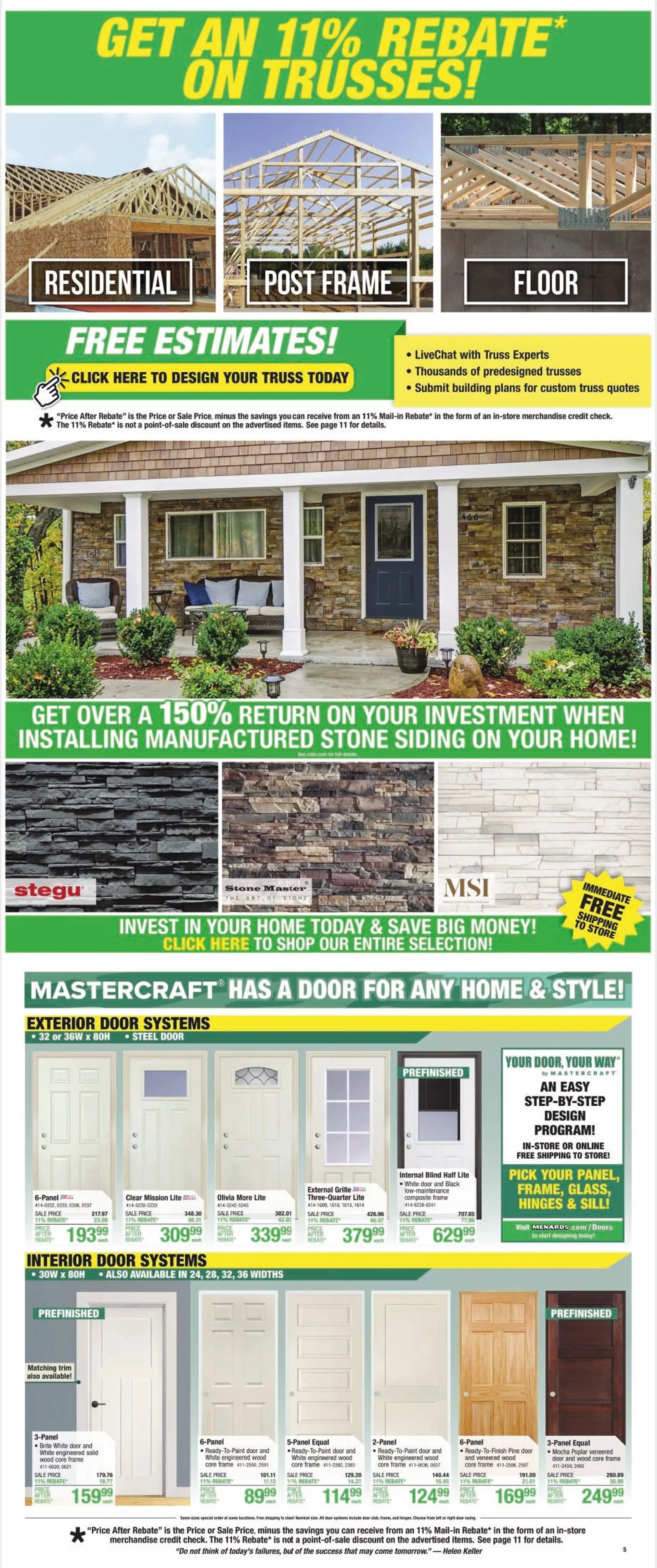 Weekly ad Menards Weekly Flyer from October 24 to November 3 2024 - Page 4