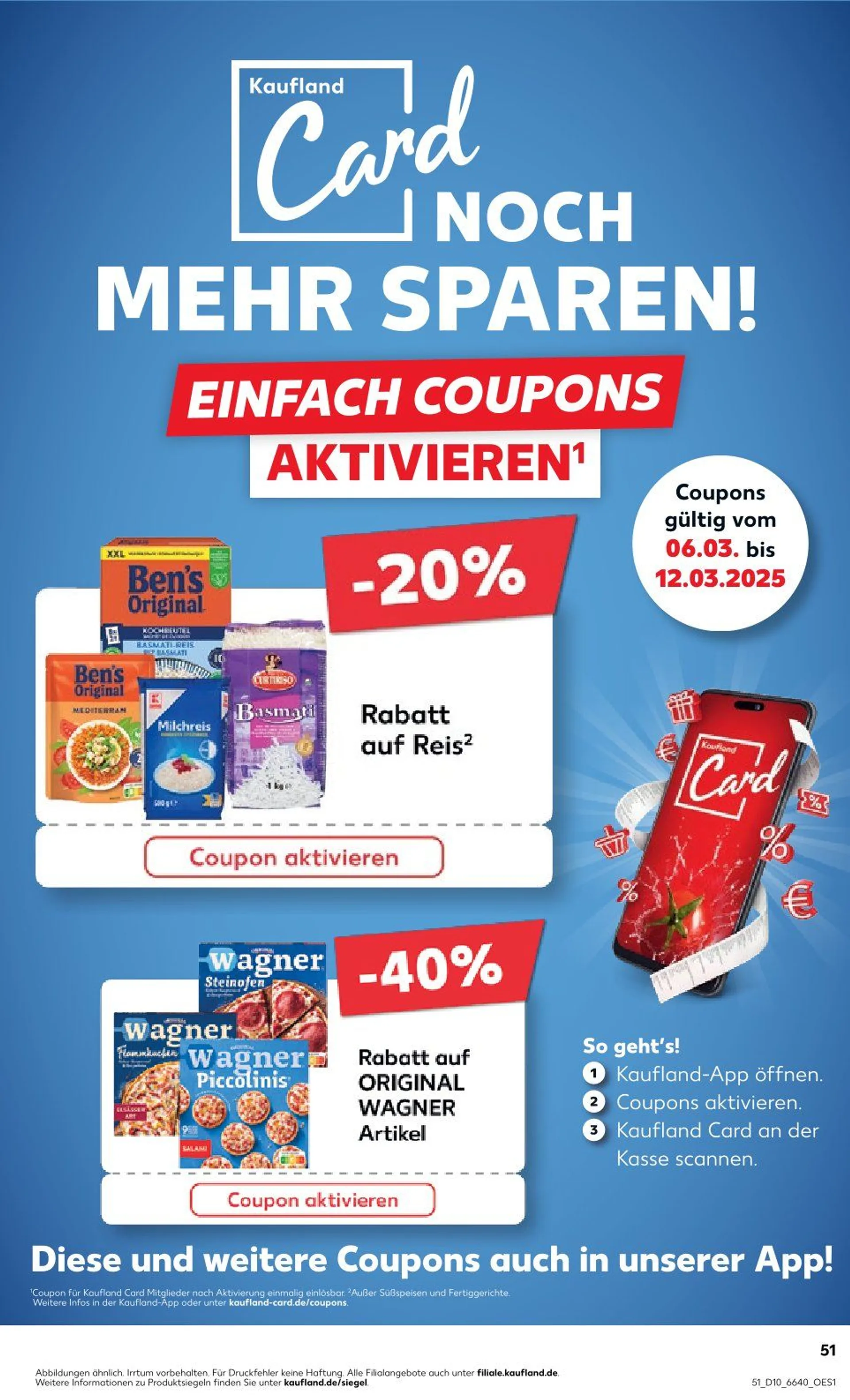 Kaufland Prospekt von 6. März bis 12. März 2025 - Prospekt seite 51