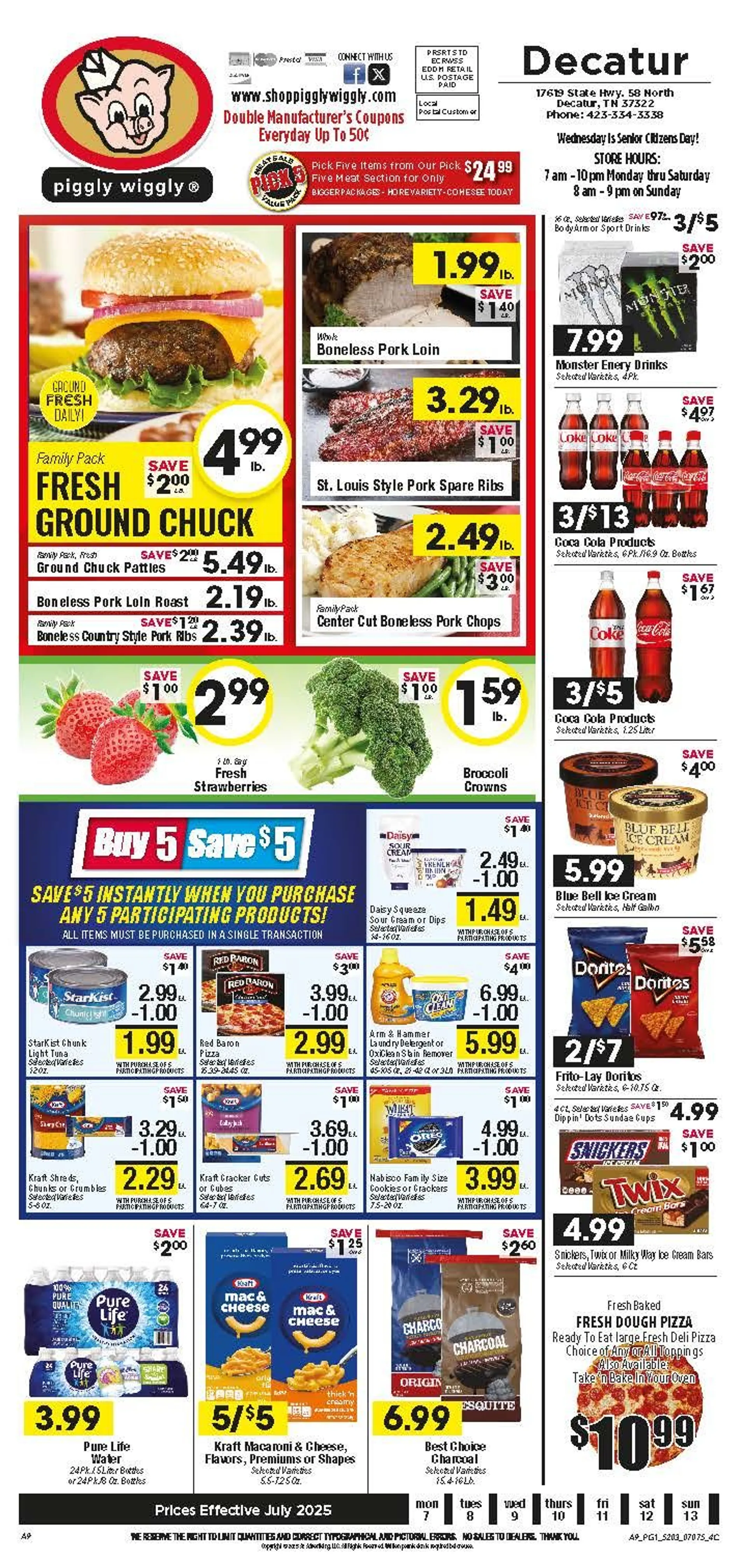Weekly ad Weekly ad from July 8 to July 13 2025 - Page 1