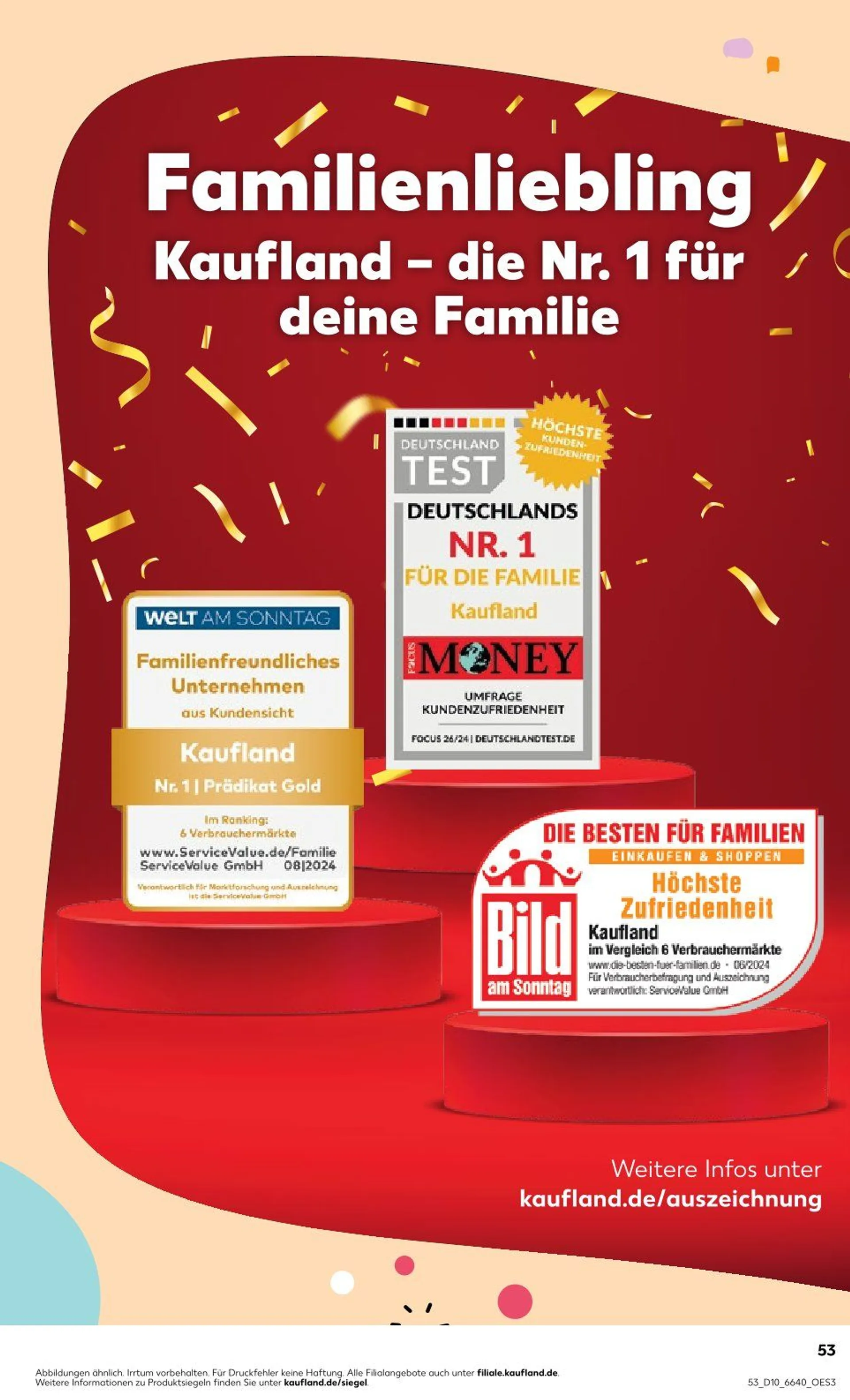 Kaufland Prospekt von 6. März bis 12. März 2025 - Prospekt seite 53