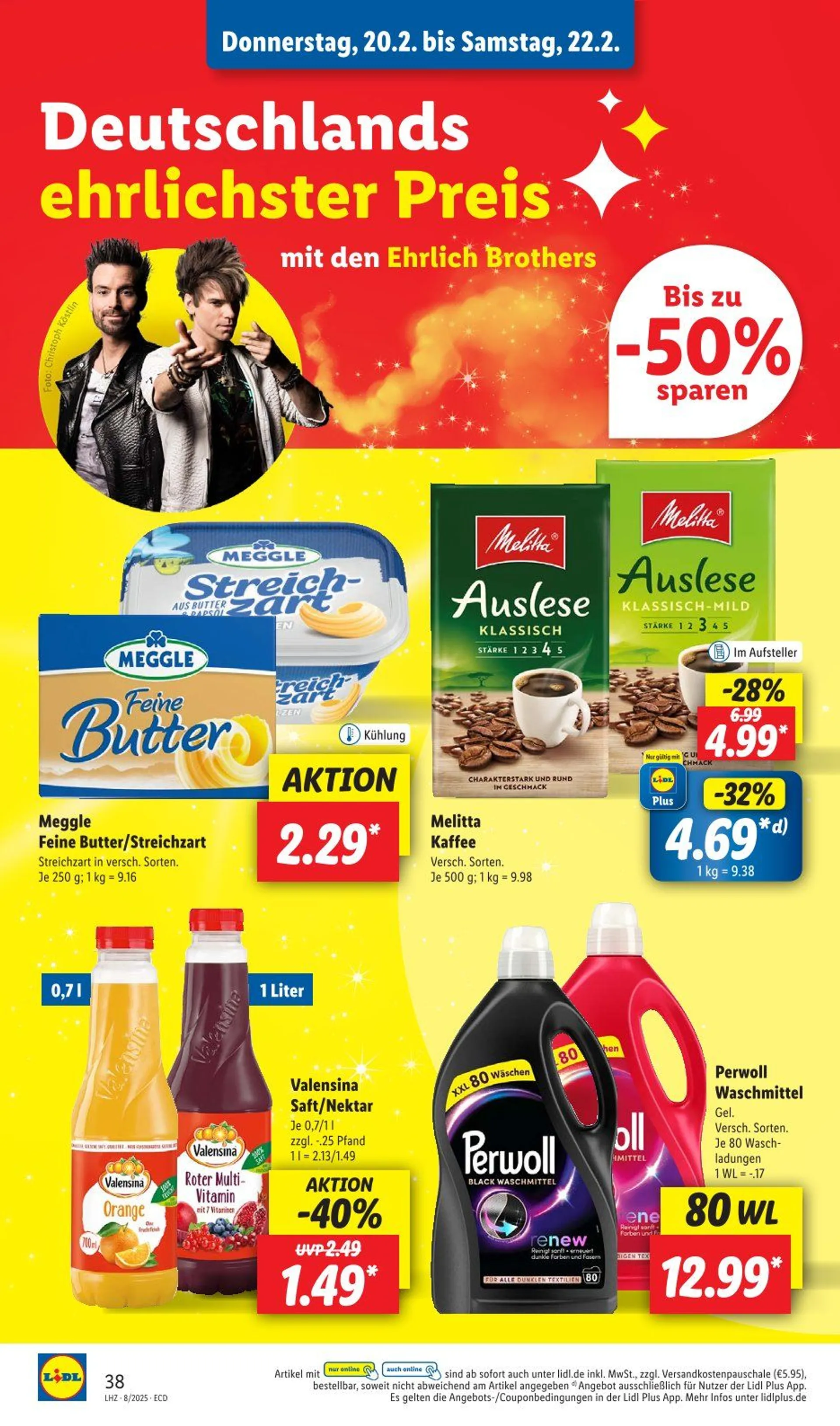 Lidl Prospekt von 17. Februar bis 22. Februar 2025 - Prospekt seite 54