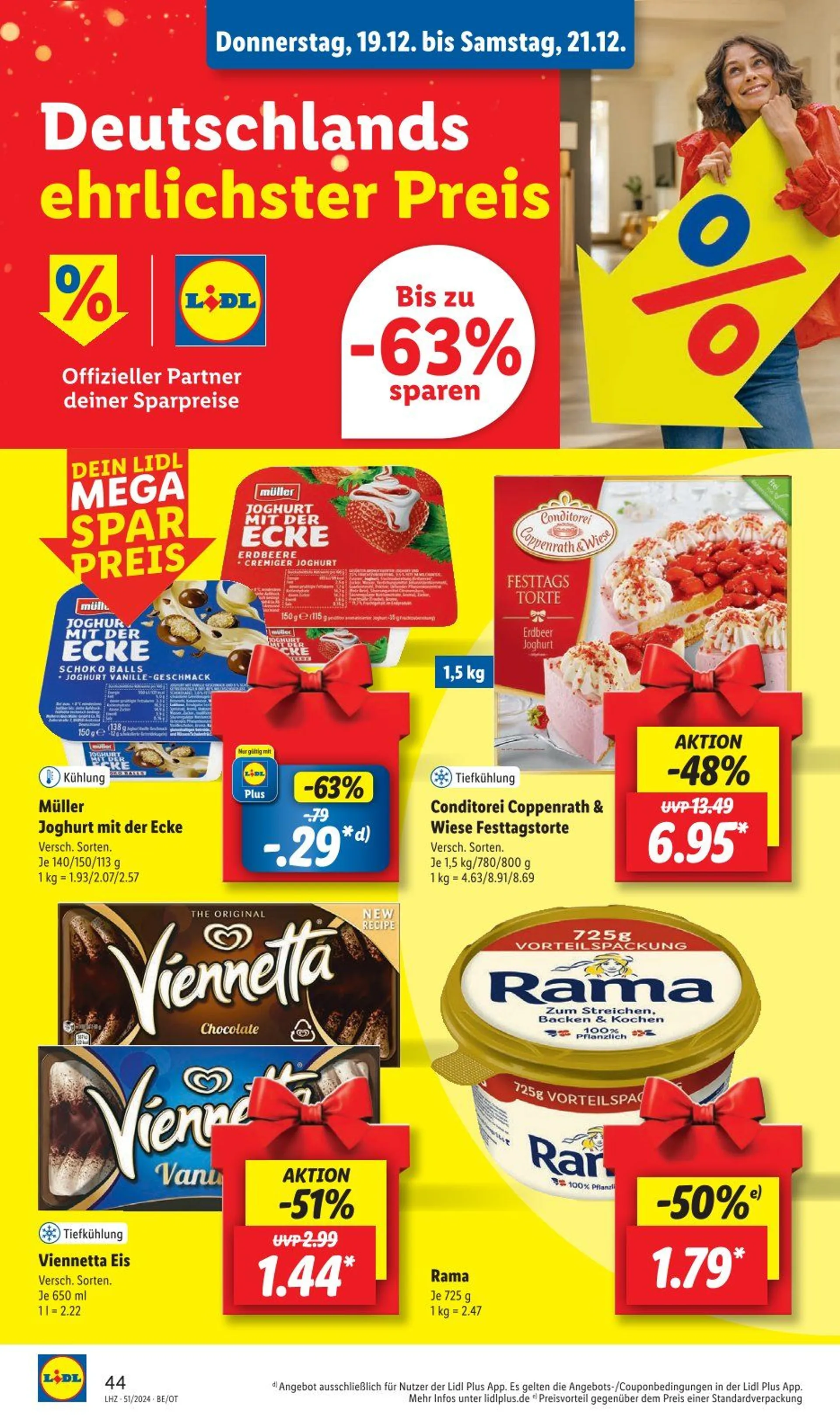 Lidl Prospekt von 16. Dezember bis 21. Dezember 2024 - Prospekt seite 54