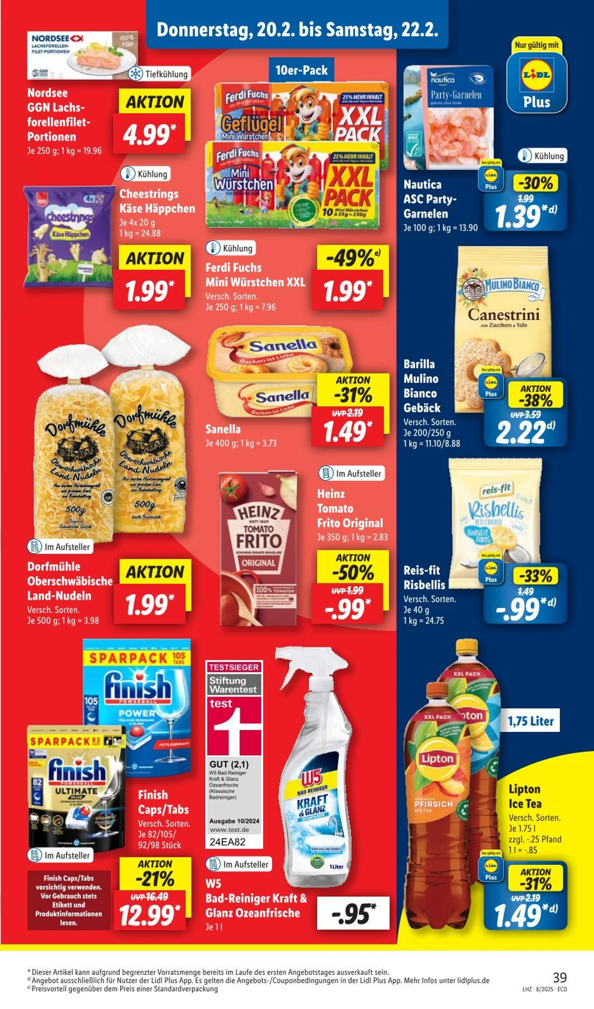 Lidl Prospekt von 17. Februar bis 22. Februar 2025 - Prospekt seite 55