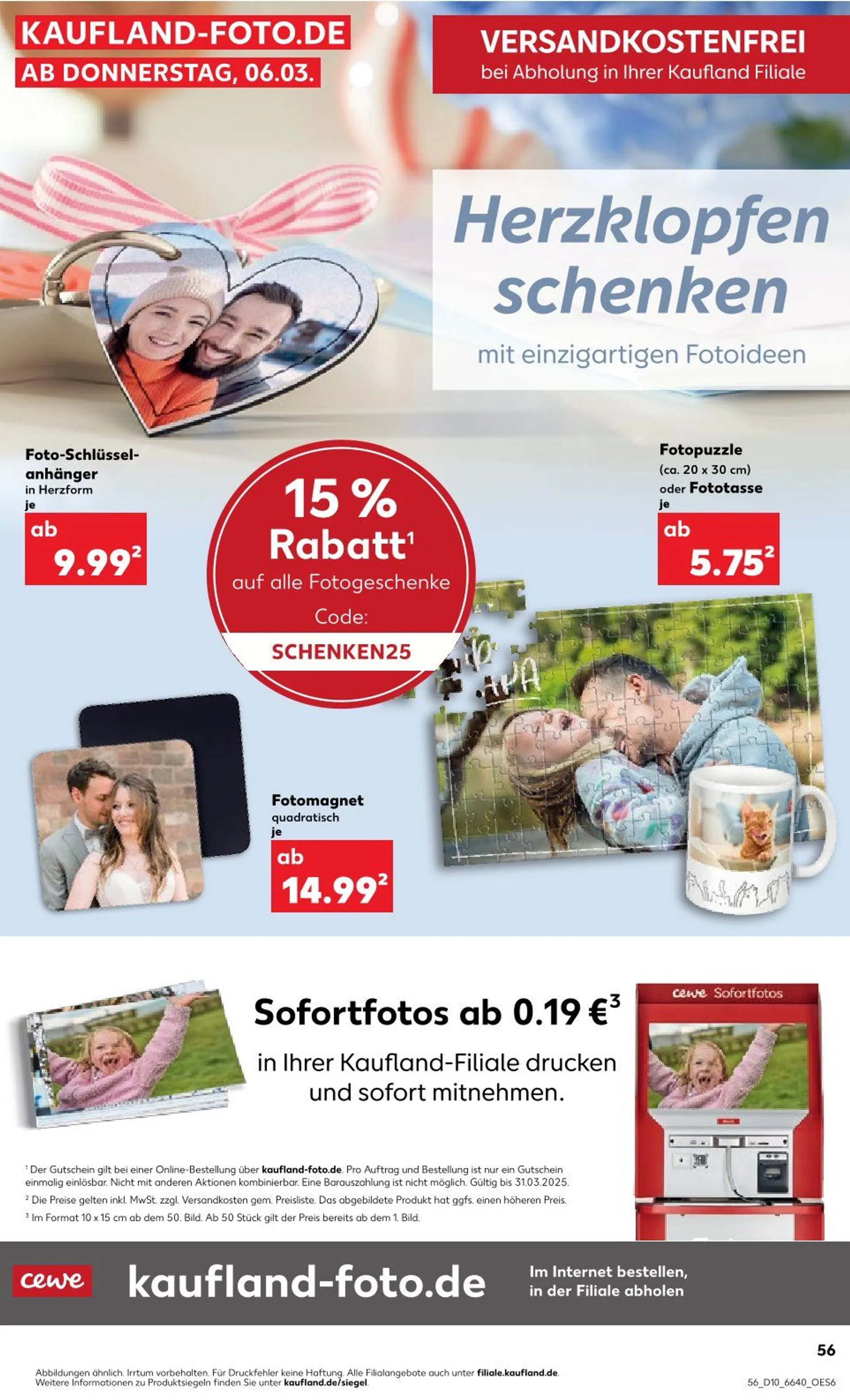 Kaufland Prospekt von 6. März bis 12. März 2025 - Prospekt seite 56