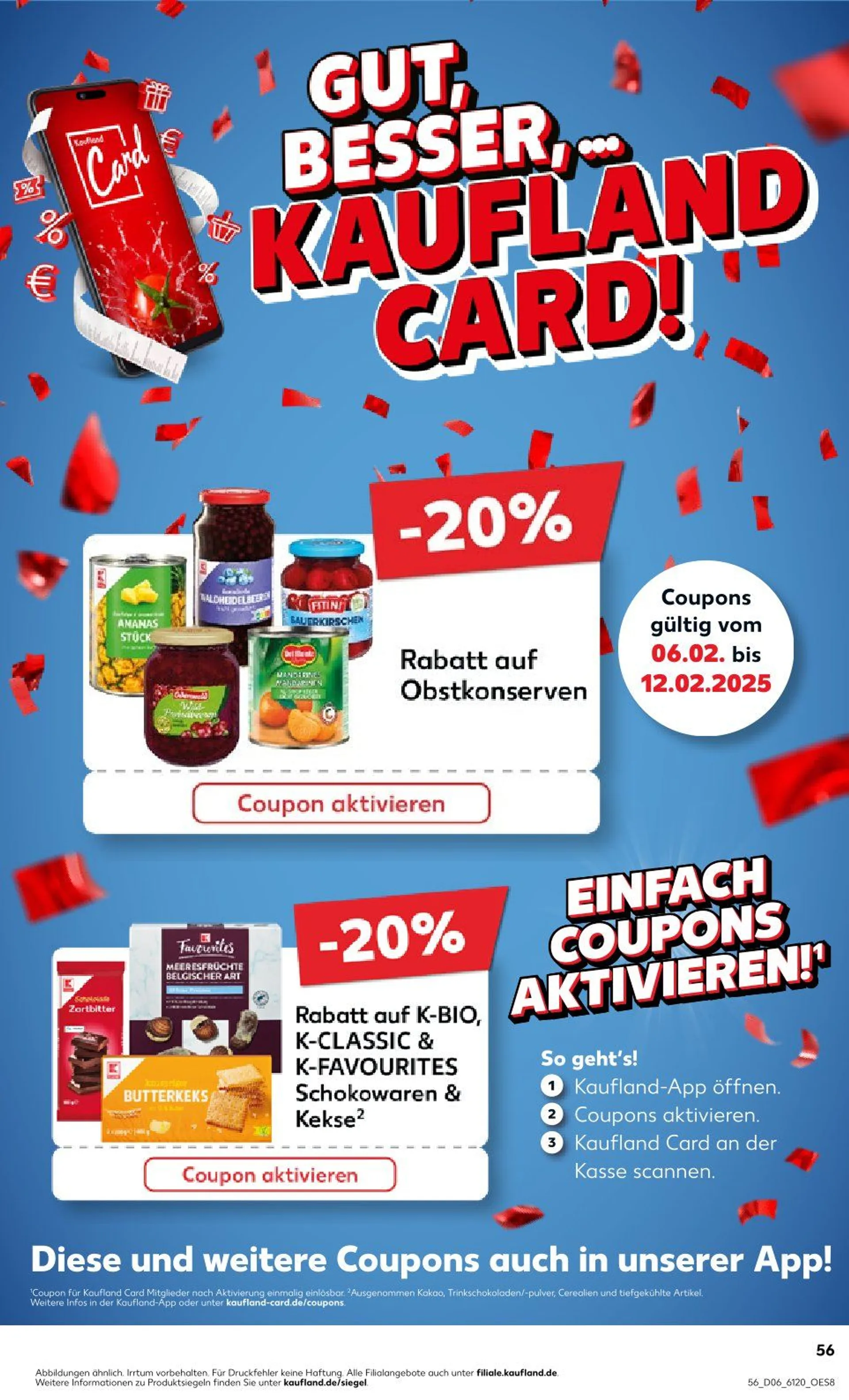 Kaufland Prospekt von 6. Februar bis 12. Februar 2025 - Prospekt seite 56