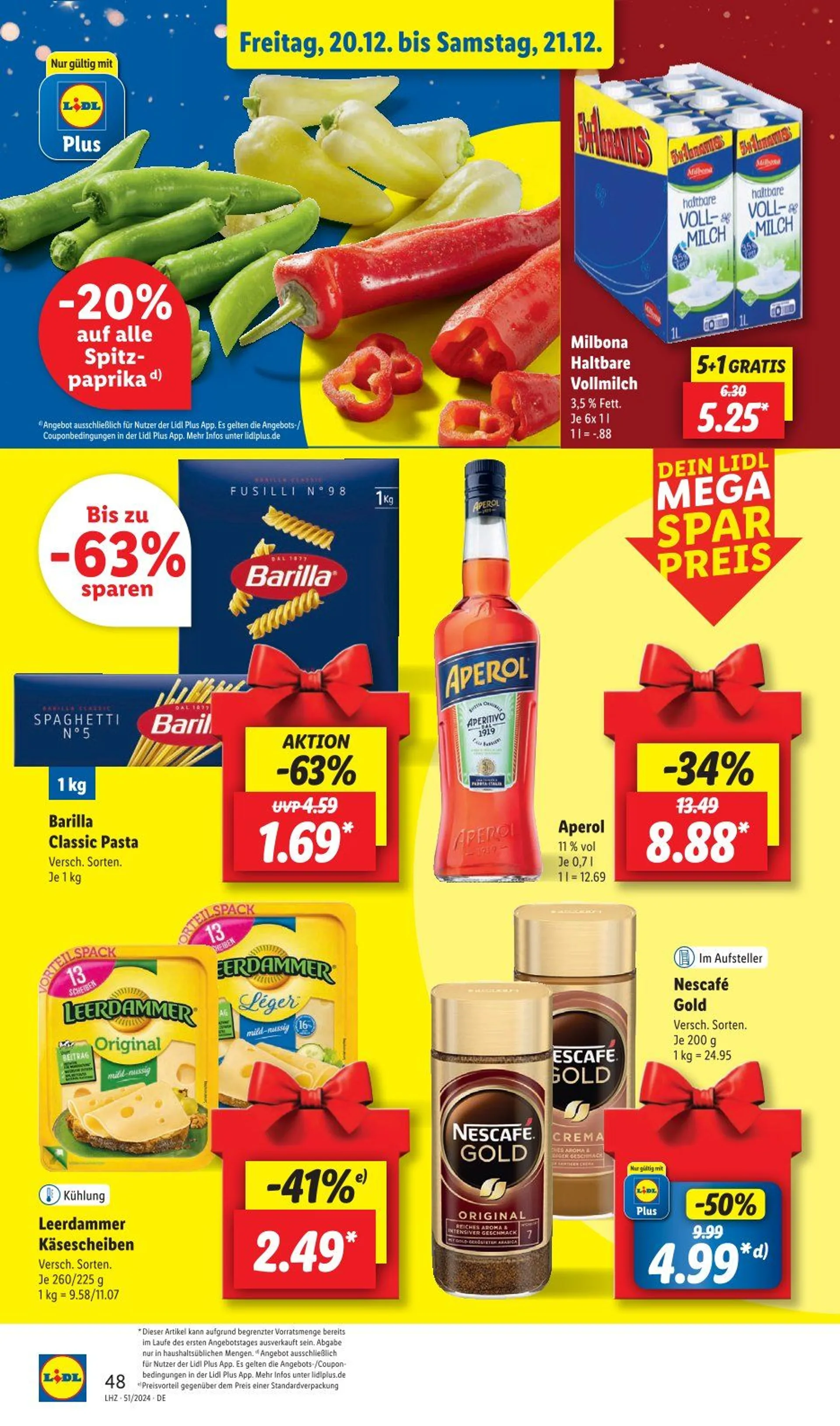 Lidl Prospekt von 16. Dezember bis 21. Dezember 2024 - Prospekt seite 58