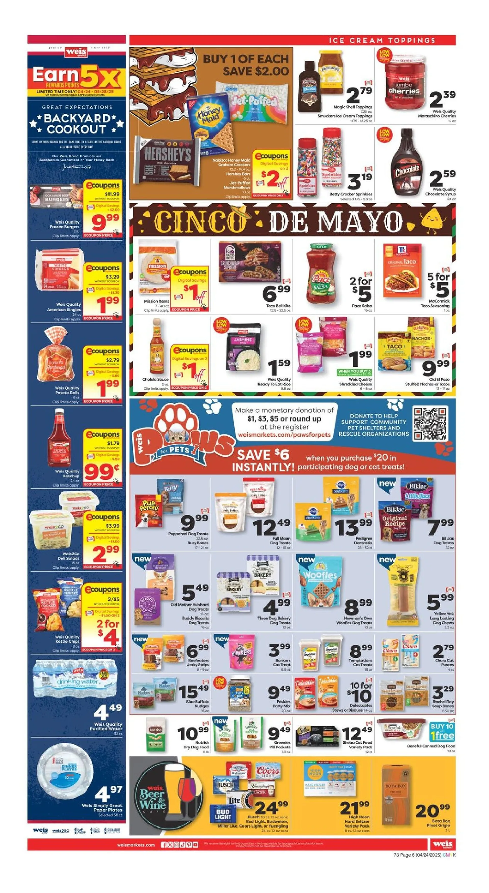 Weekly ad Weis Deals from April 30 to May 28 2025 - Page 6
