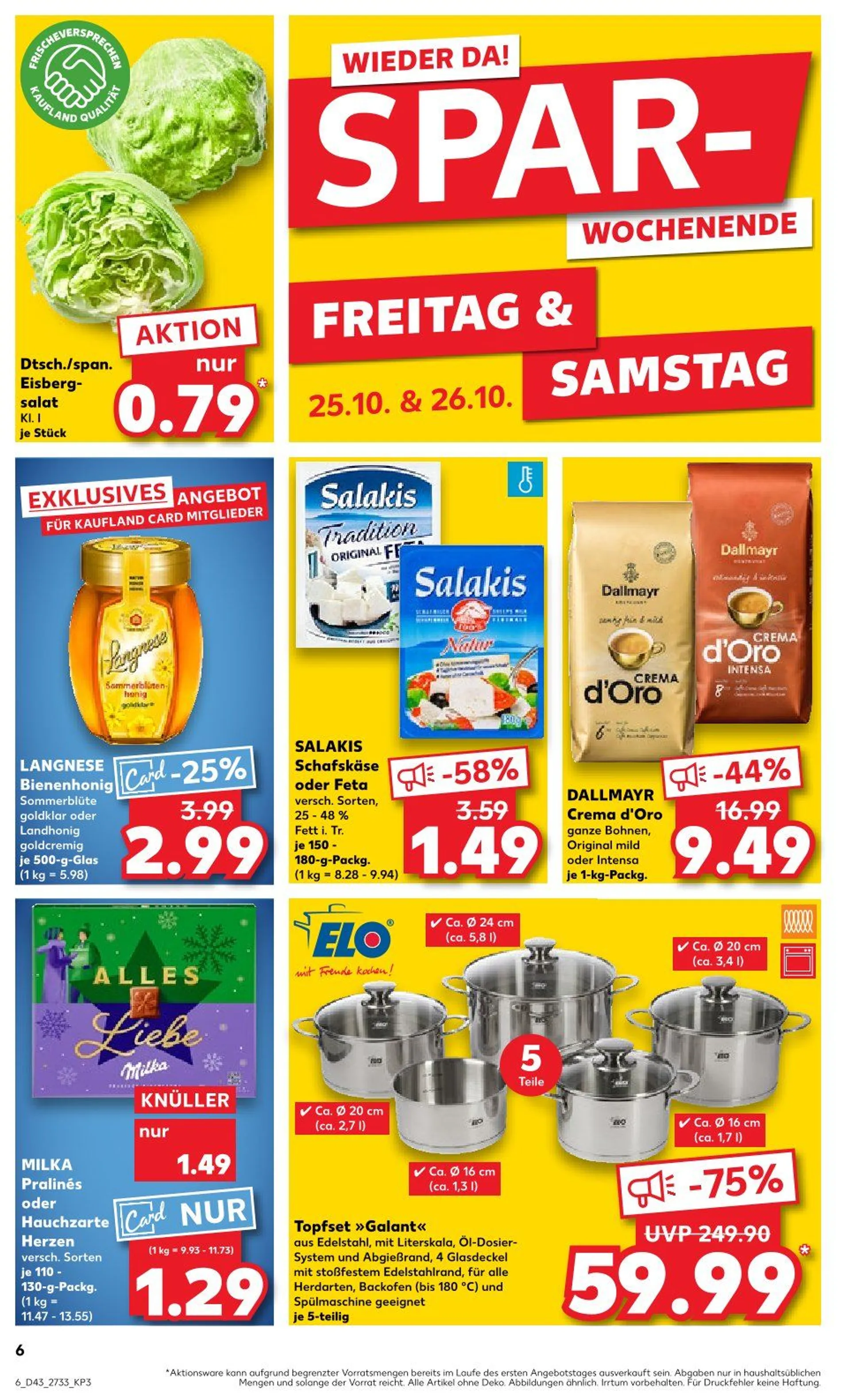 Kaufland Prospekt von 24. Oktober bis 30. Oktober 2024 - Prospekt seite 6