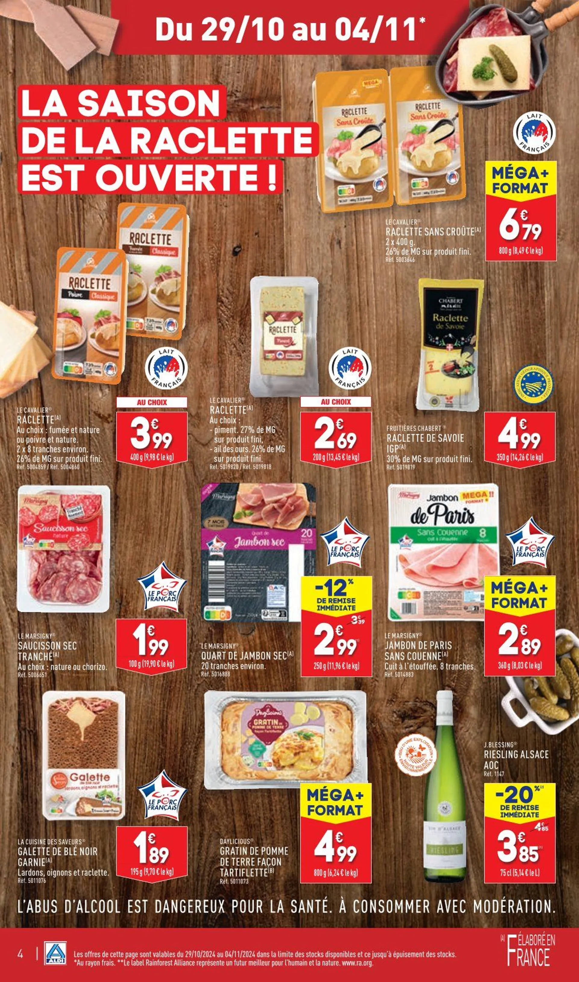 ALDI Brochures Offres du 29 octobre au 4 novembre 2024 - Catalogue page 6