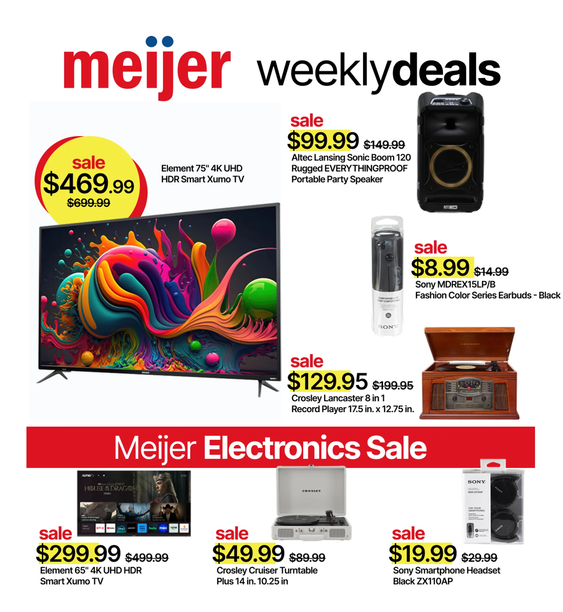 Weekly ad Meijer Weekly Ad from June 19 to July 4 2025 - Page 1