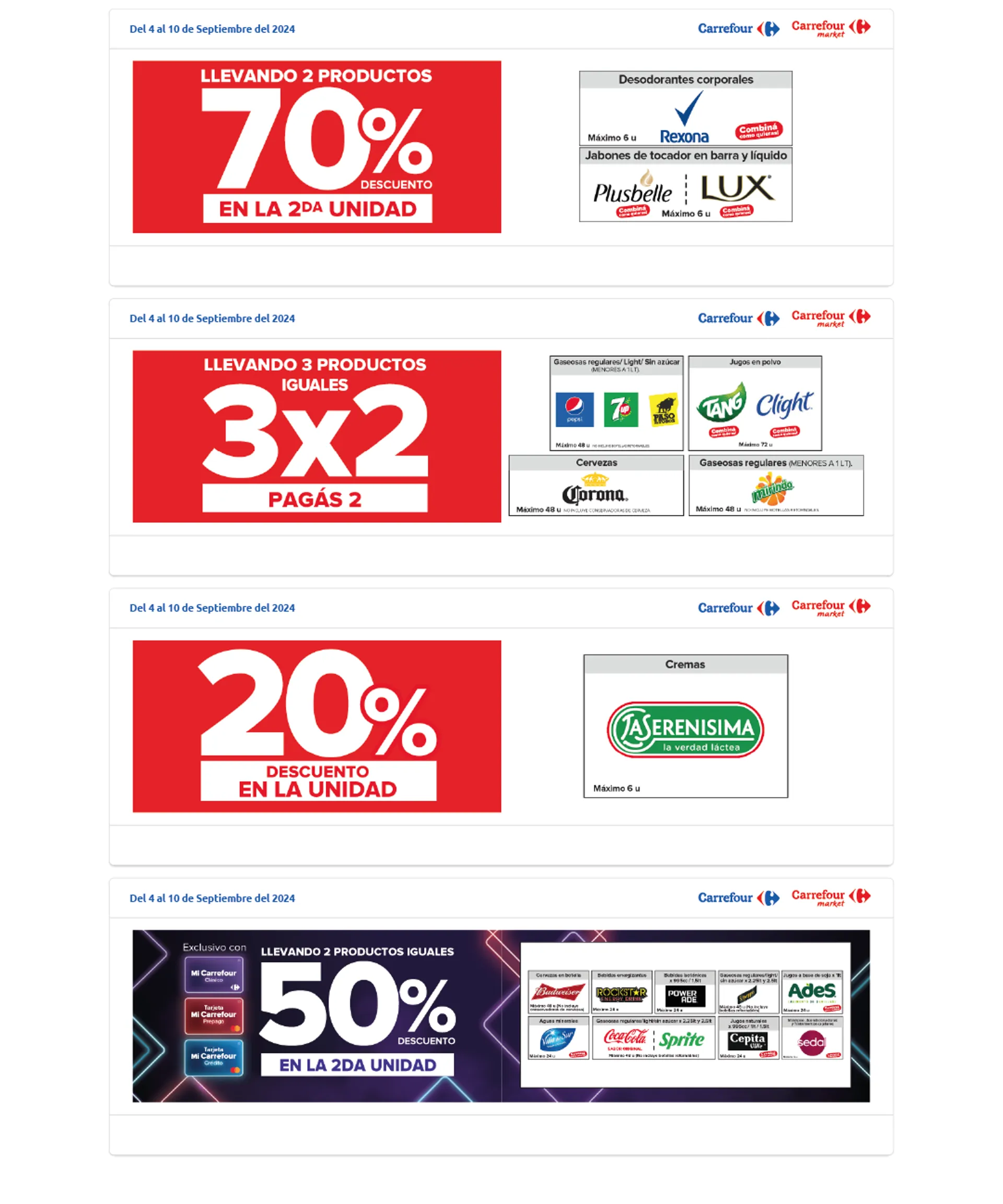 Ofertas de Carrefour Liquidación semanal 4 de septiembre al 10 de septiembre 2024 - Página 5 del catálogo