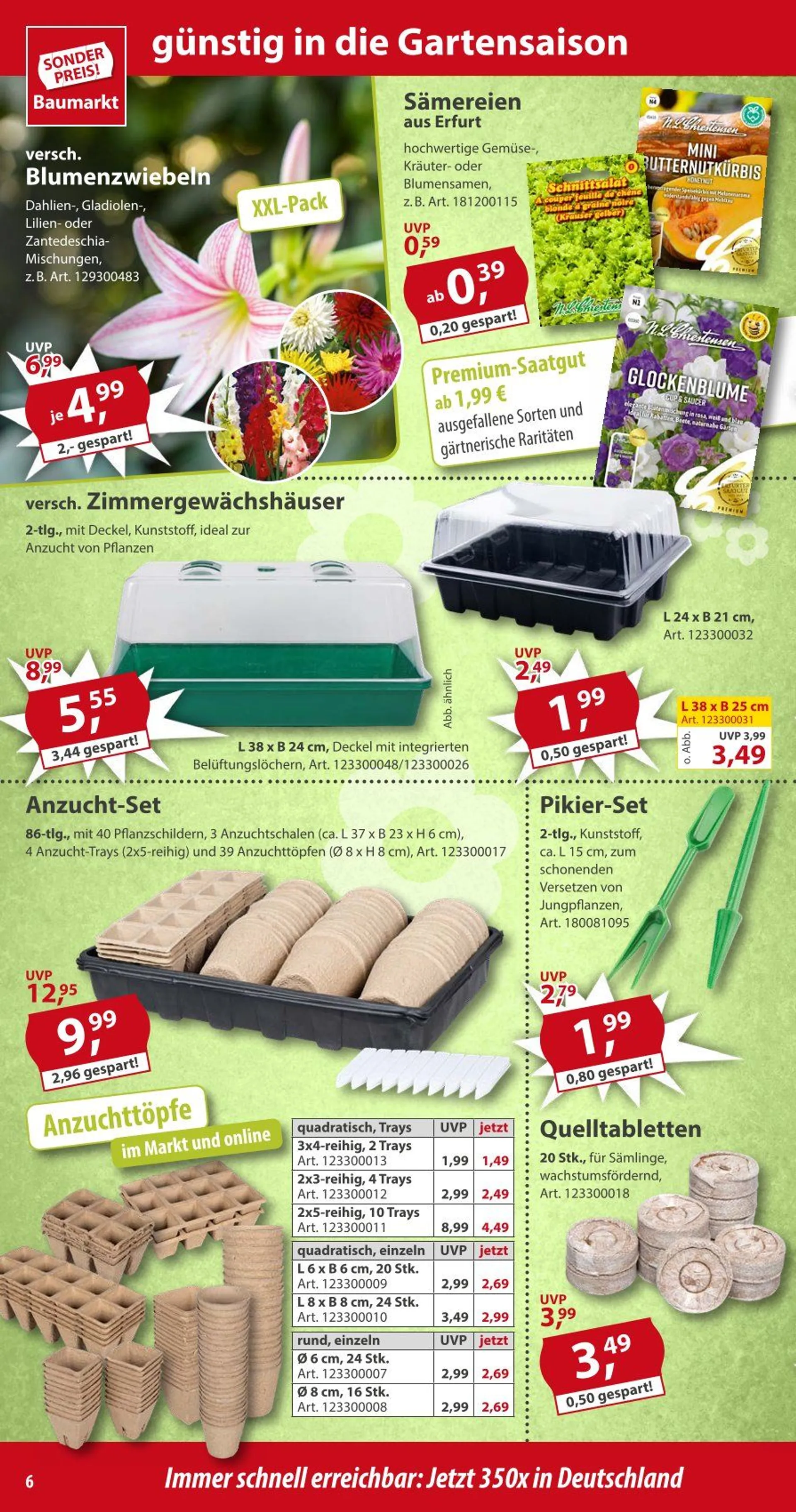 Sonderpreis-Baumarkt Prospekt von 4. Februar bis 7. Februar 2025 - Prospekt seite 6