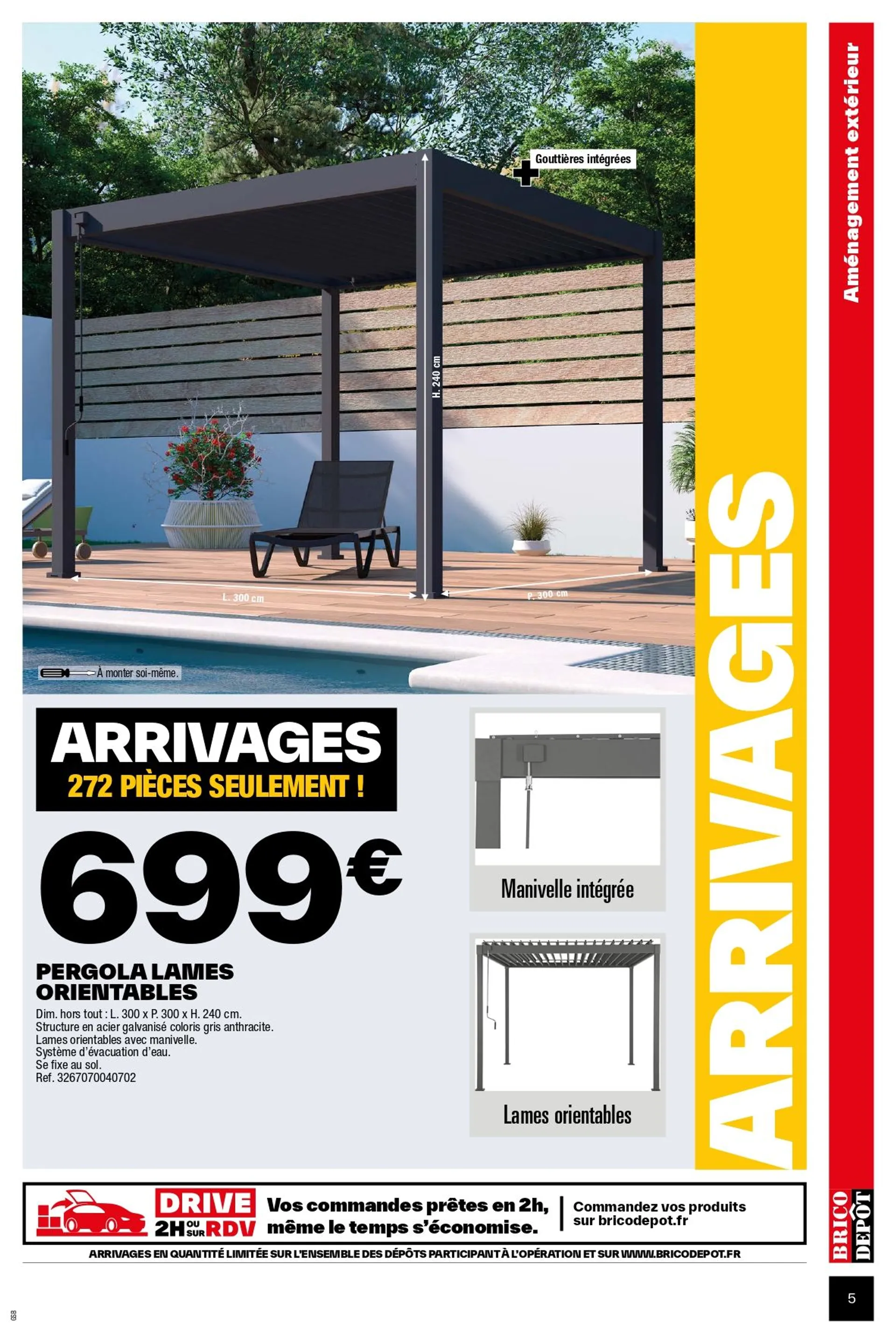 Brico Dépôt Offres de catalogue du 13 septembre au 26 septembre 2024 - Catalogue page 5