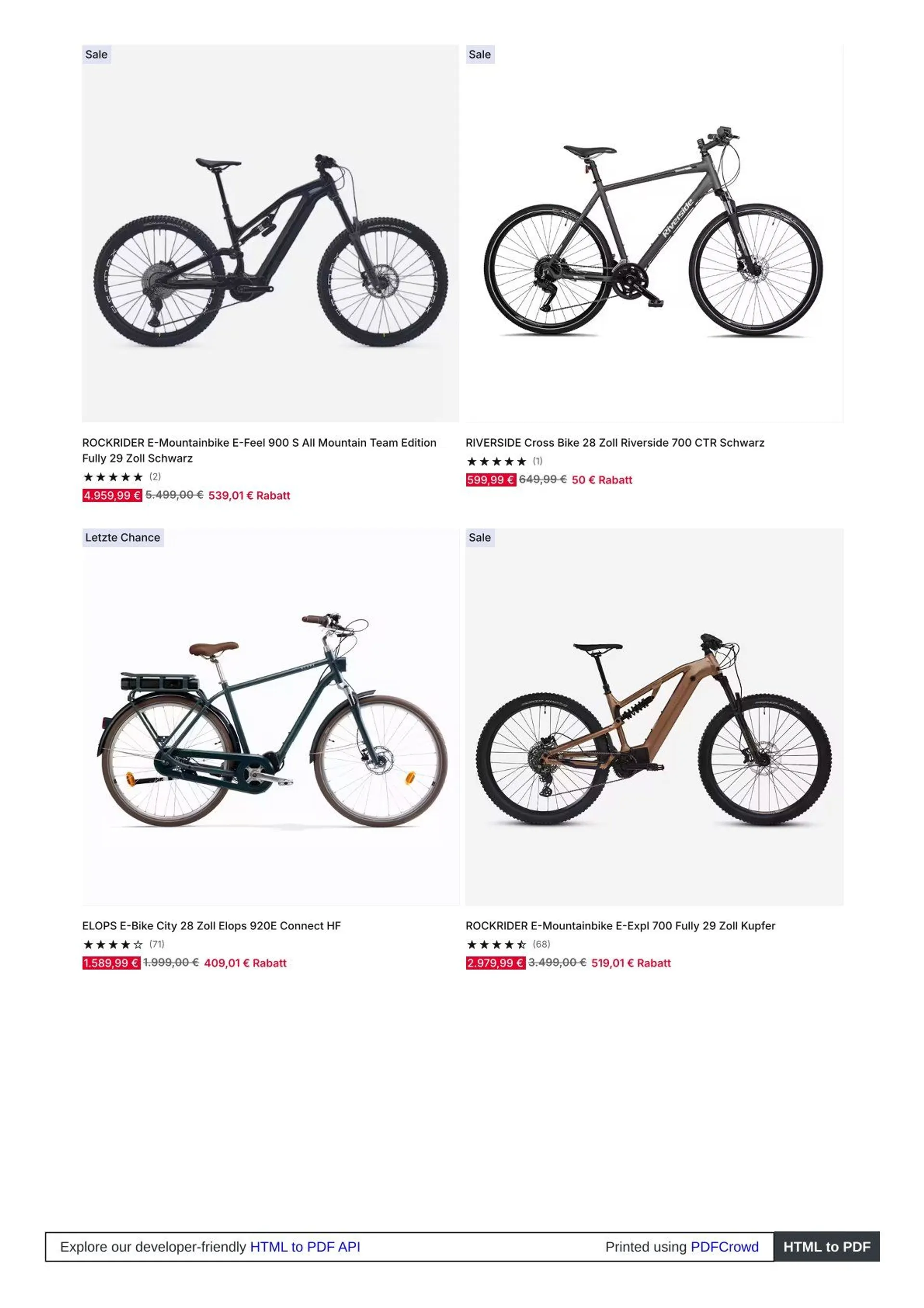 Fahrrad SALE% von 10. Februar bis 28. Februar 2025 - Prospekt seite 6