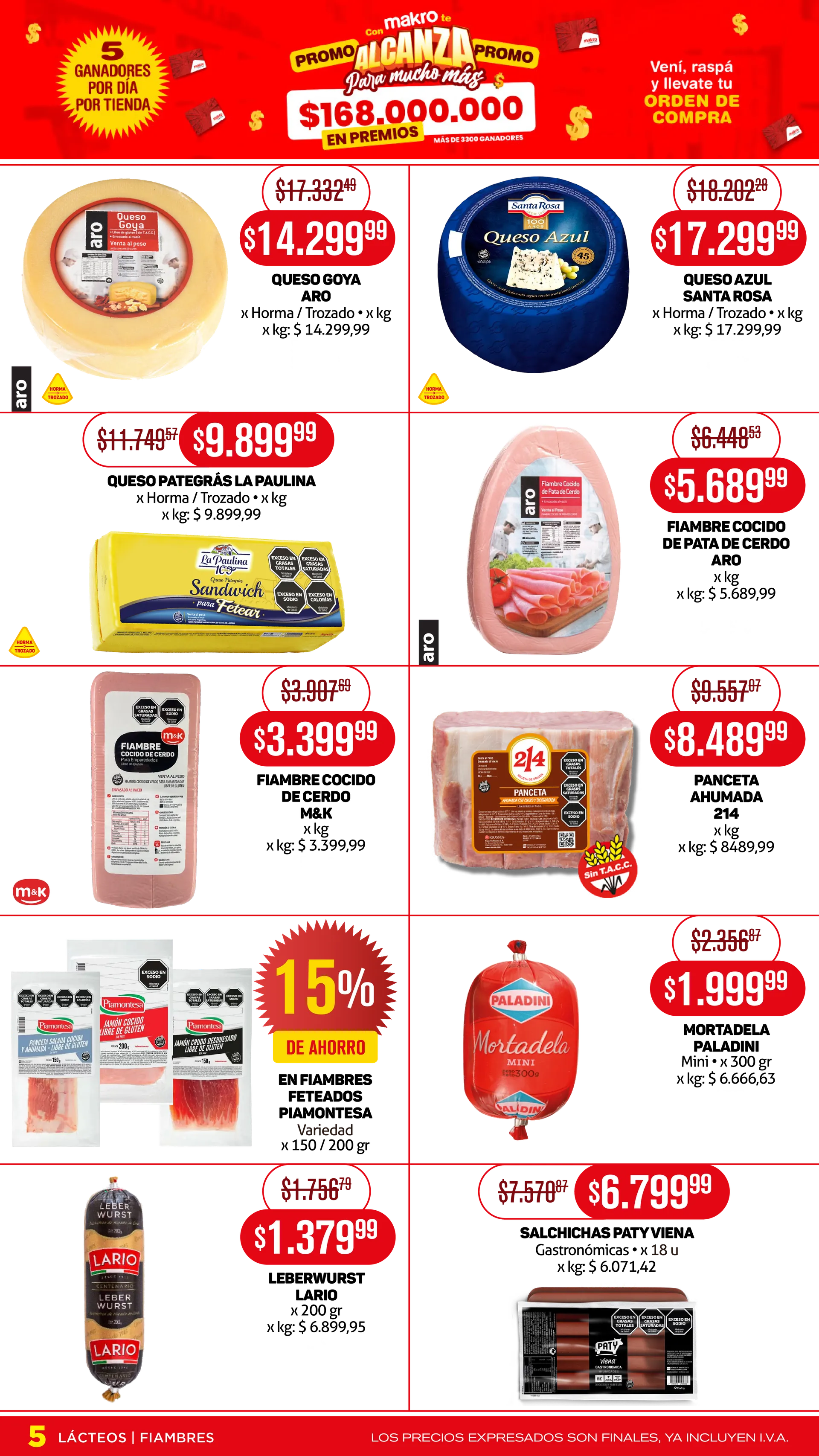 Ofertas de  Ofertas Makro 24 de octubre al 30 de octubre 2024 - Página 5 del catálogo