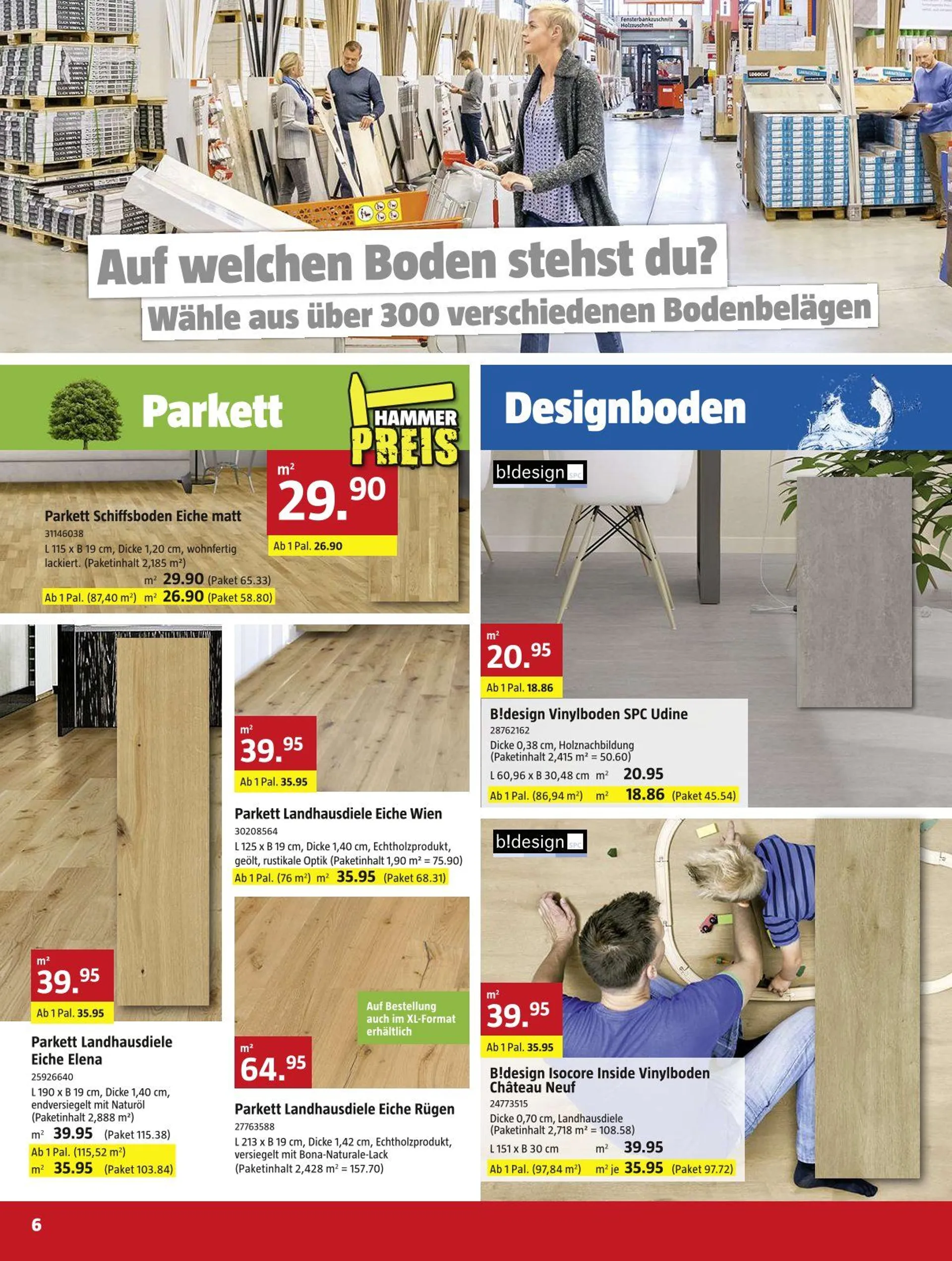 Bauhaus Prospekt von 27. Januar bis 23. Februar 2025 - Prospekt seite  6