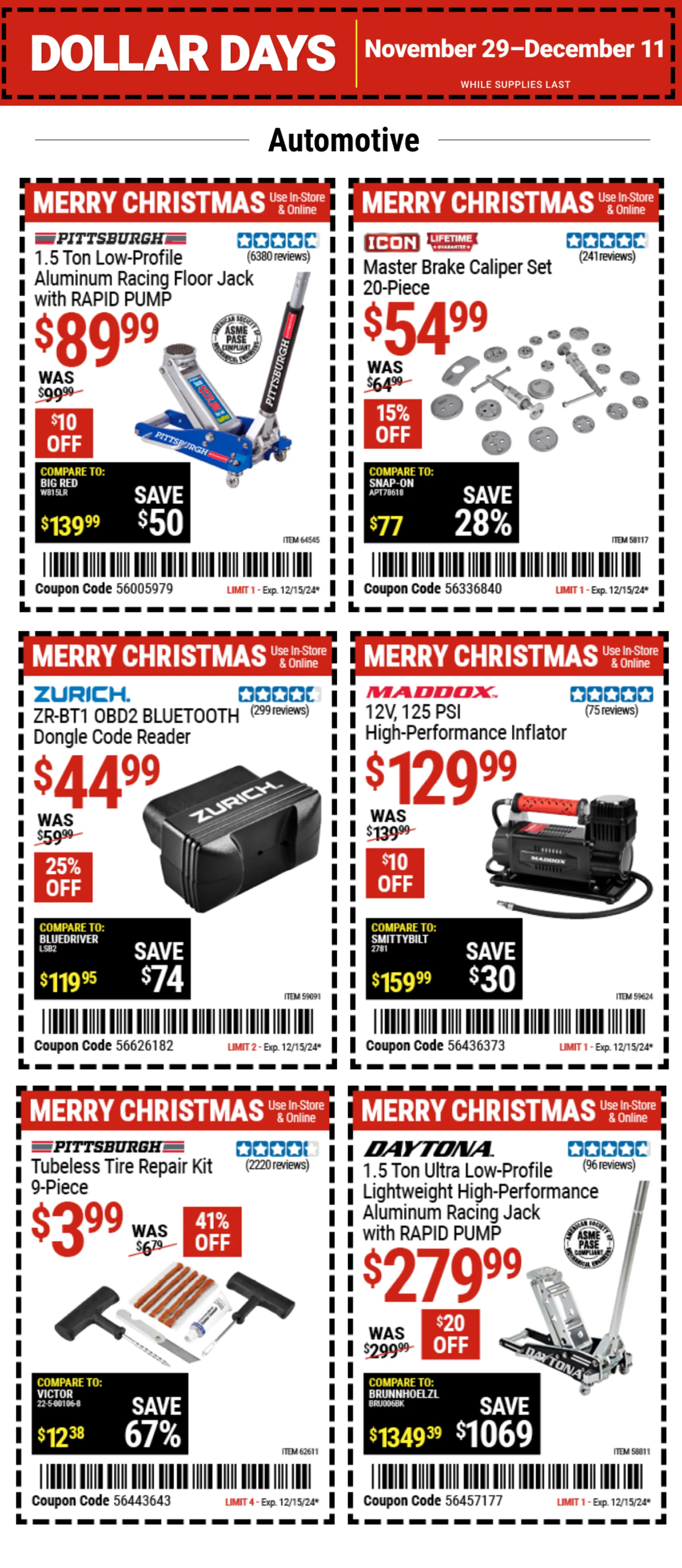 Weekly ad Christmas Coupons from December 9 to December 15 2024 - Page 5