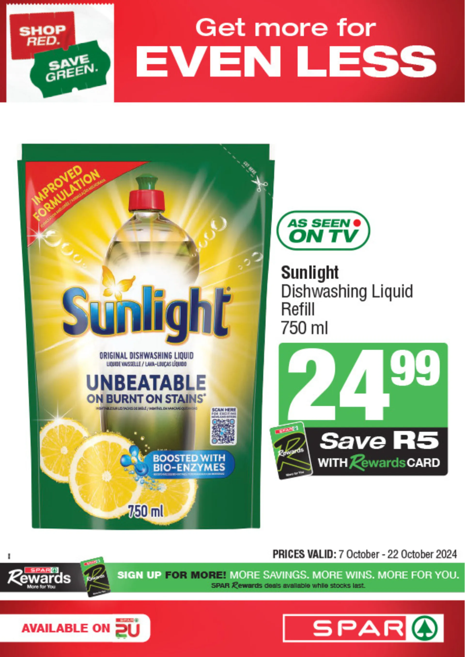 SPAR sales from 7 October to 22 October 2024 - Catalogue Page 5