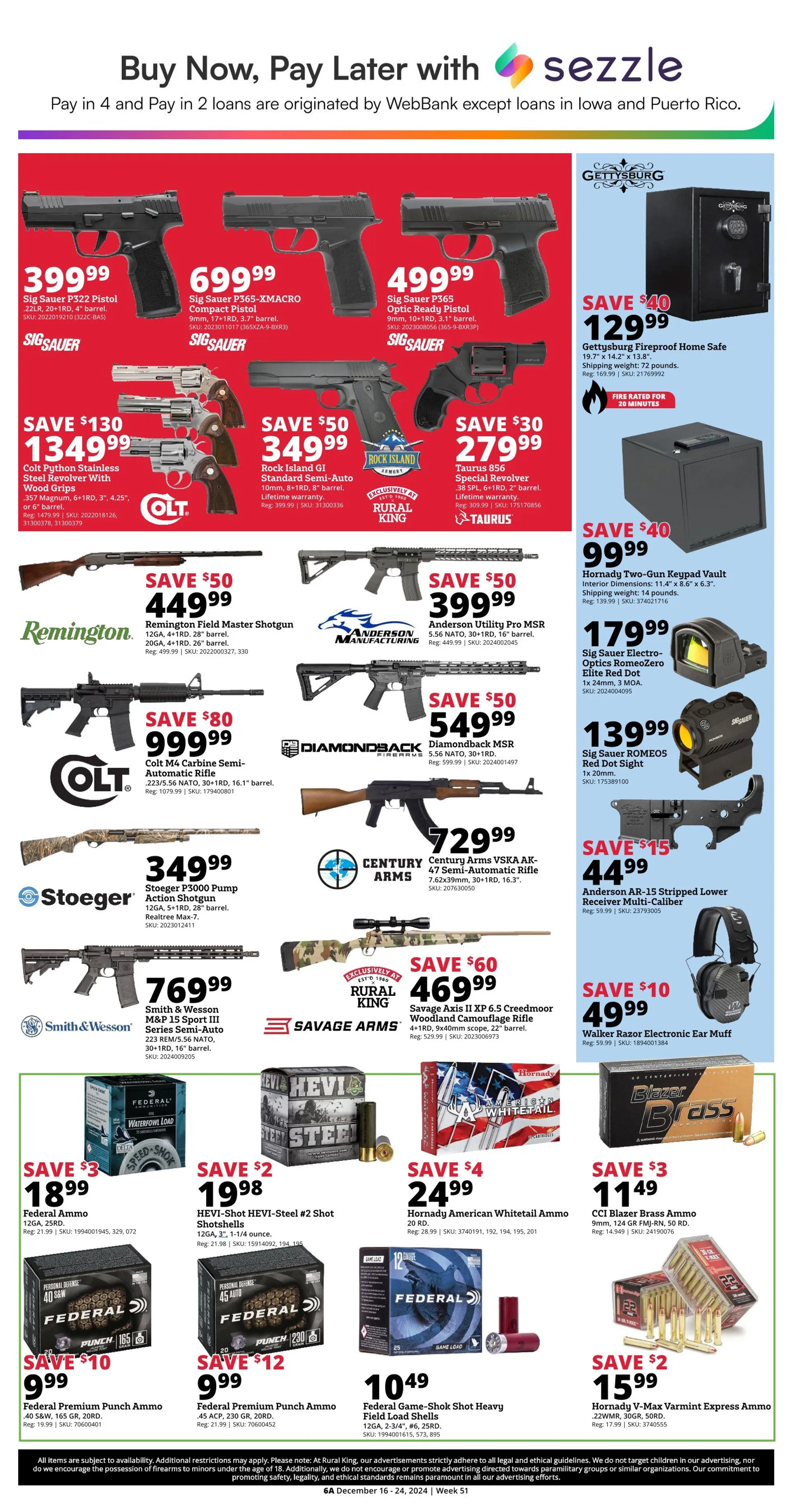 Weekly ad Rural King Deals from December 16 to December 24 2024 - Page 6