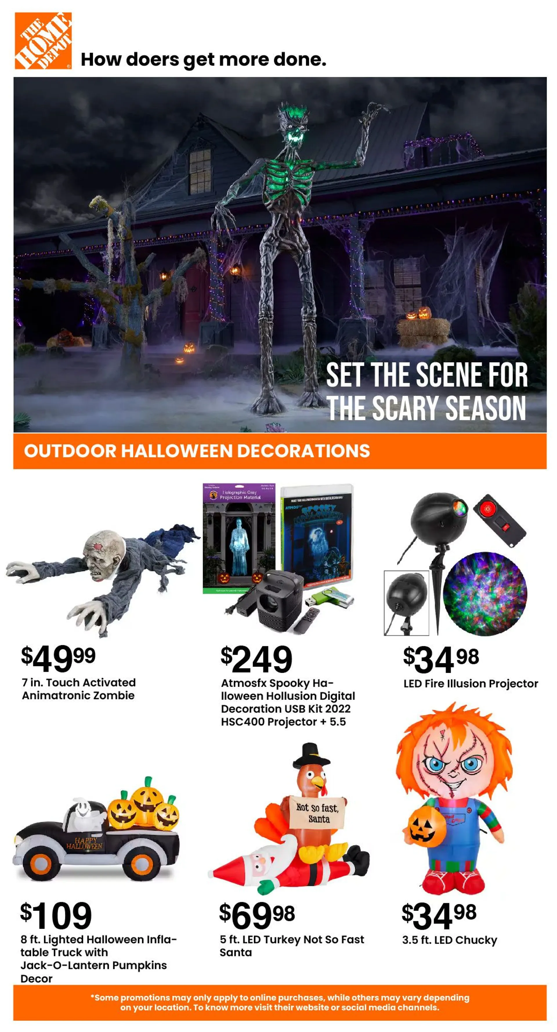 Weekly ad The Home Depot Halloween Big Discounts from September 13 to October 14 2024 - Page 5