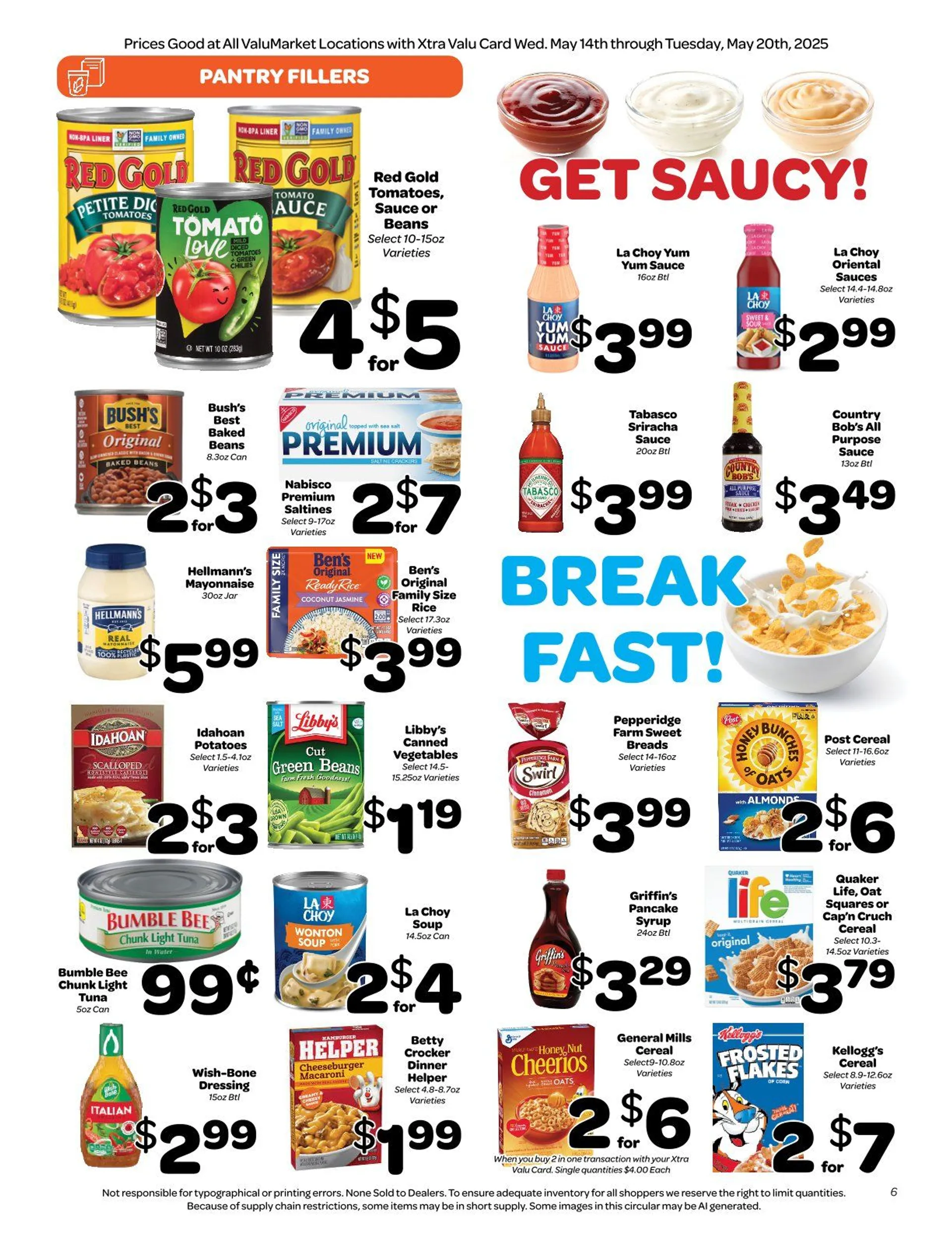 Weekly ad ValuMarket Sales from May 14 to May 20 2025 - Page 6
