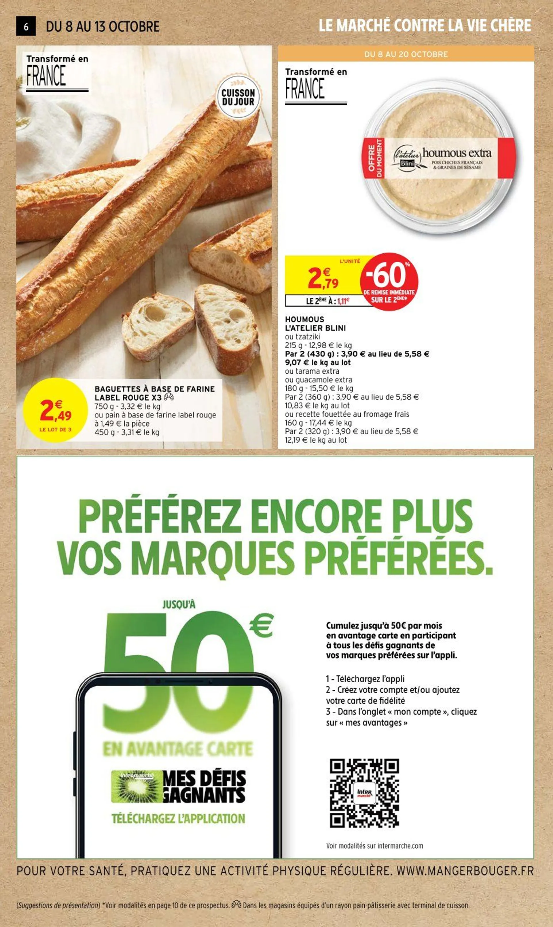 Intermarché Offres de catalogue du 8 octobre au 20 octobre 2024 - Catalogue page 6