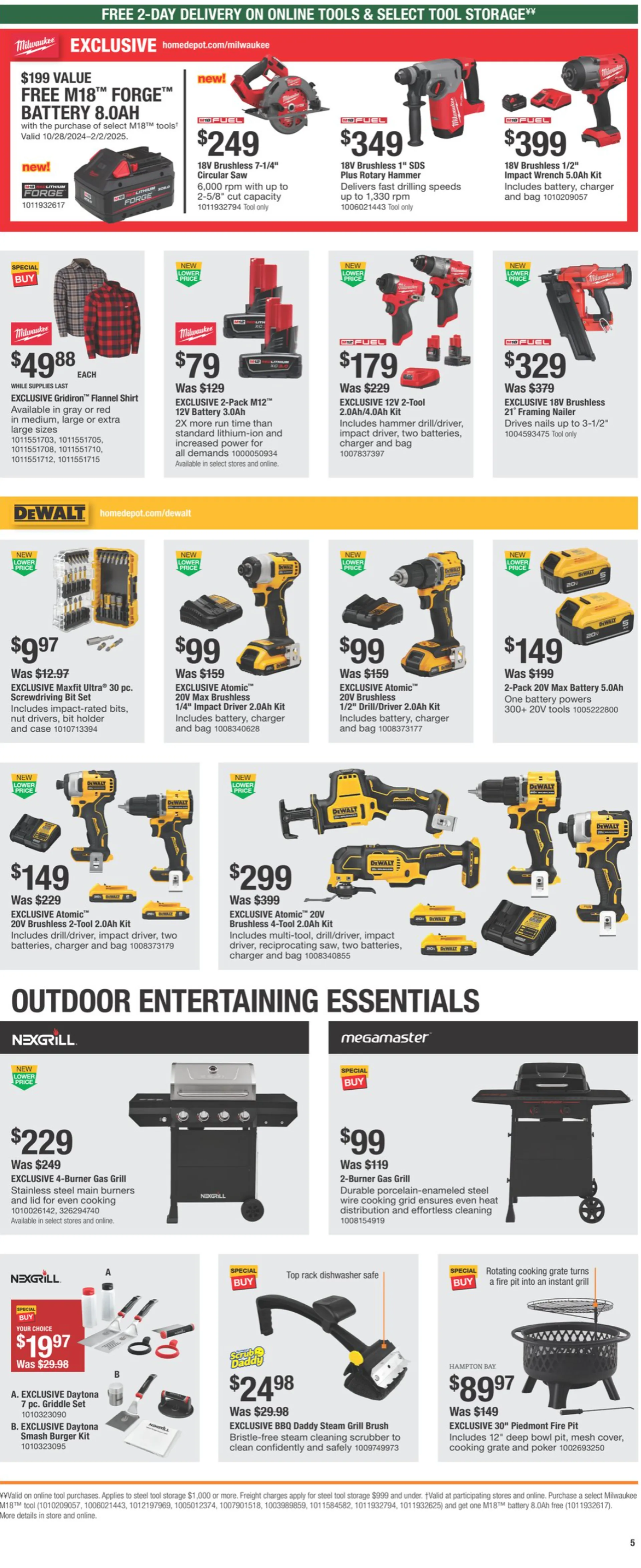 Weekly ad The Home Depot Weekly Ad from November 28 to December 4 2024 - Page 5