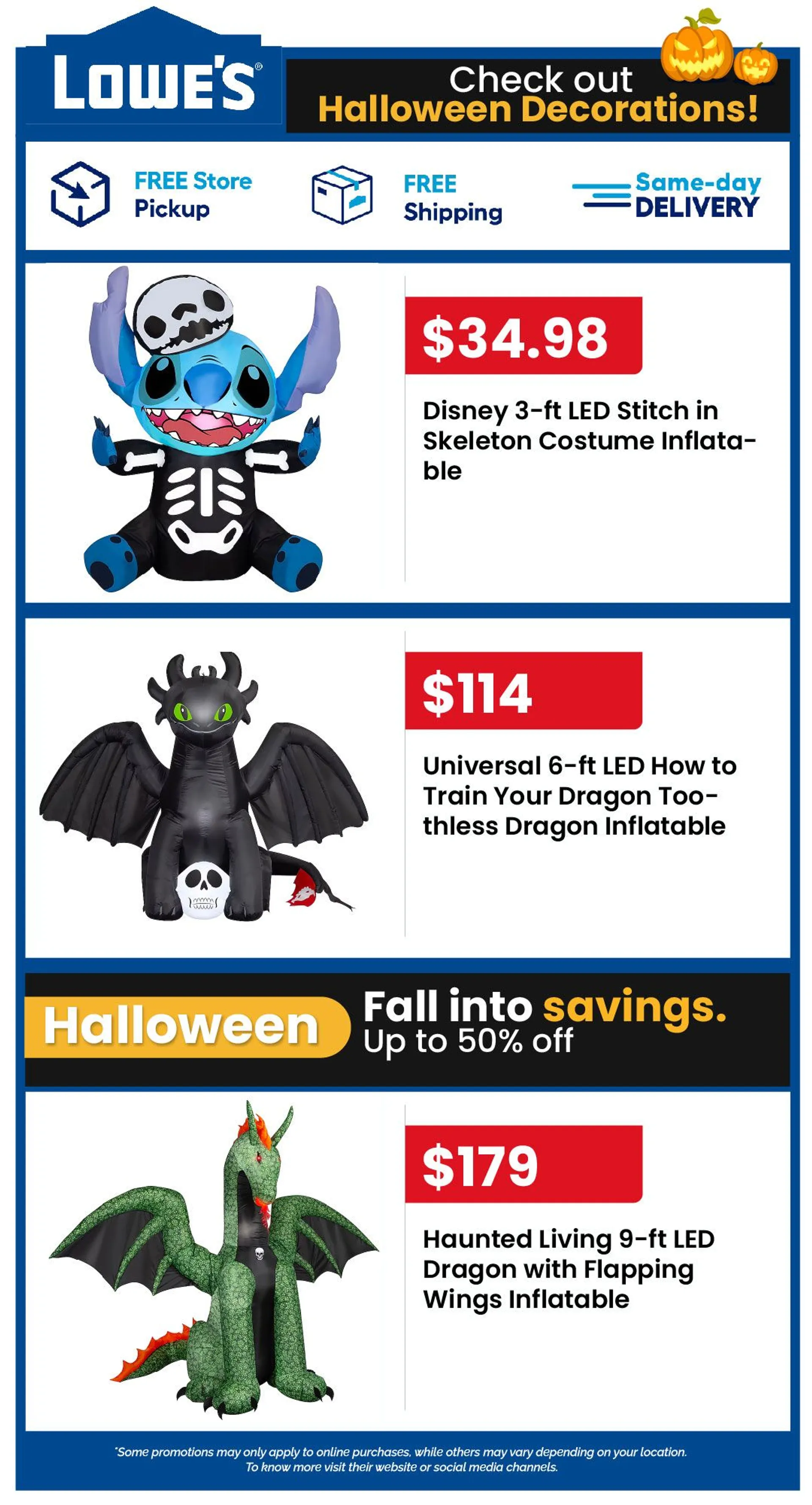 Weekly ad Lowe's Halloween sales from September 27 to October 31 2024 - Page 5