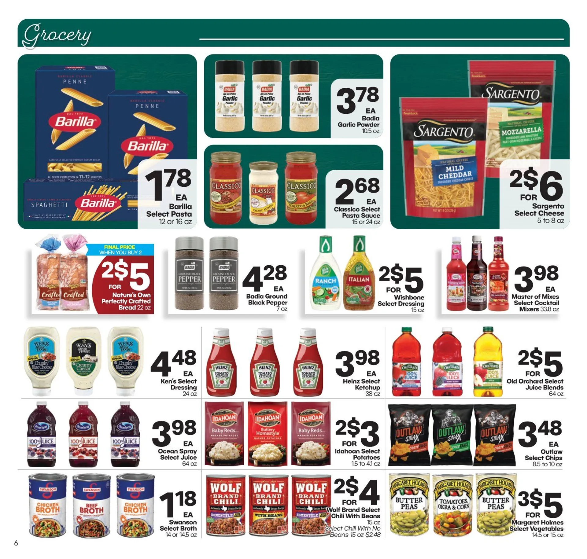 Weekly ad Christmas deals at Harps Foods from December 11 to December 17 2024 - Page 6