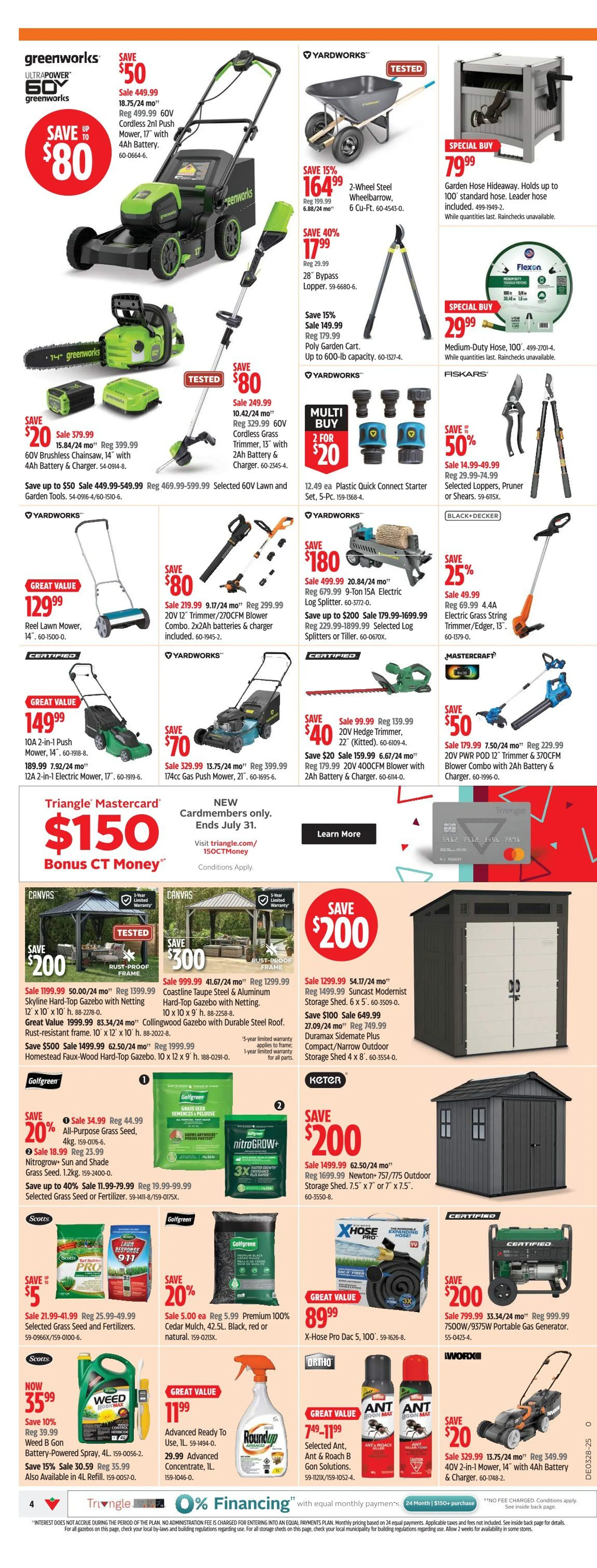 Canadian Tire flyers du 4 juillet au 10 juillet 2025 - Circulaires page 6