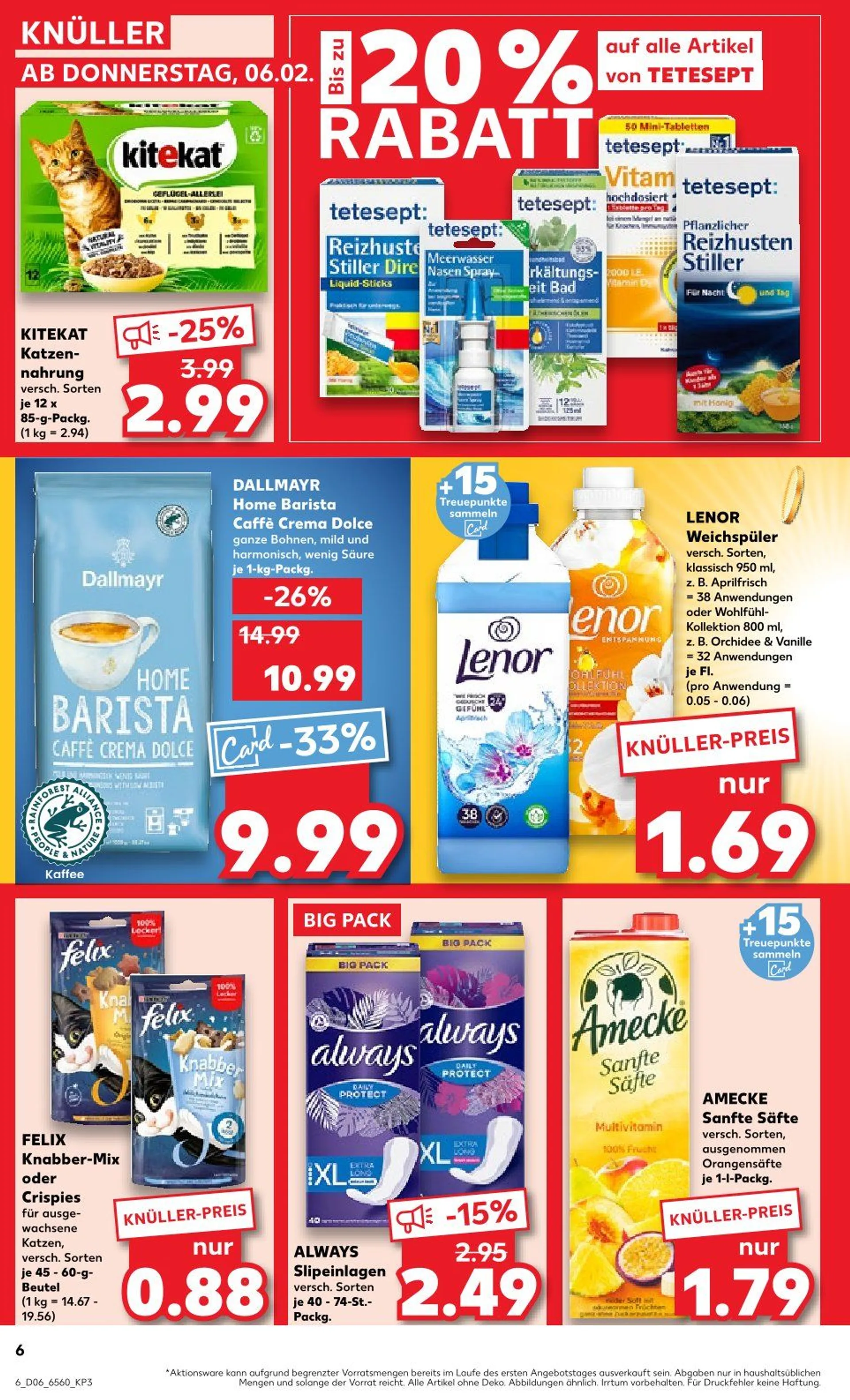 Kaufland Prospekt von 6. Februar bis 12. Februar 2025 - Prospekt seite 6