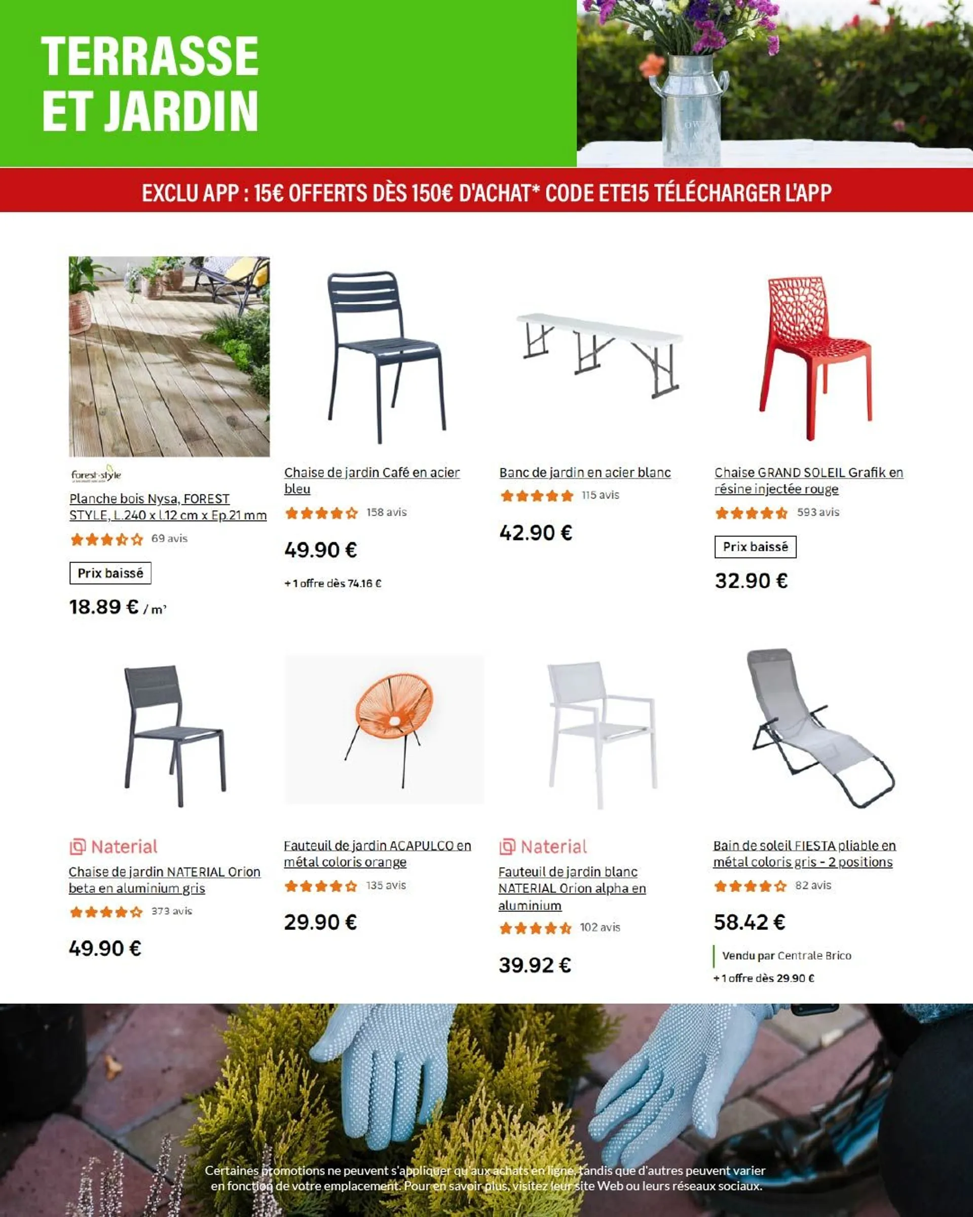 PROMOS DE LEROY MERLIN du 25 juillet au 8 août 2024 - Catalogue page 5