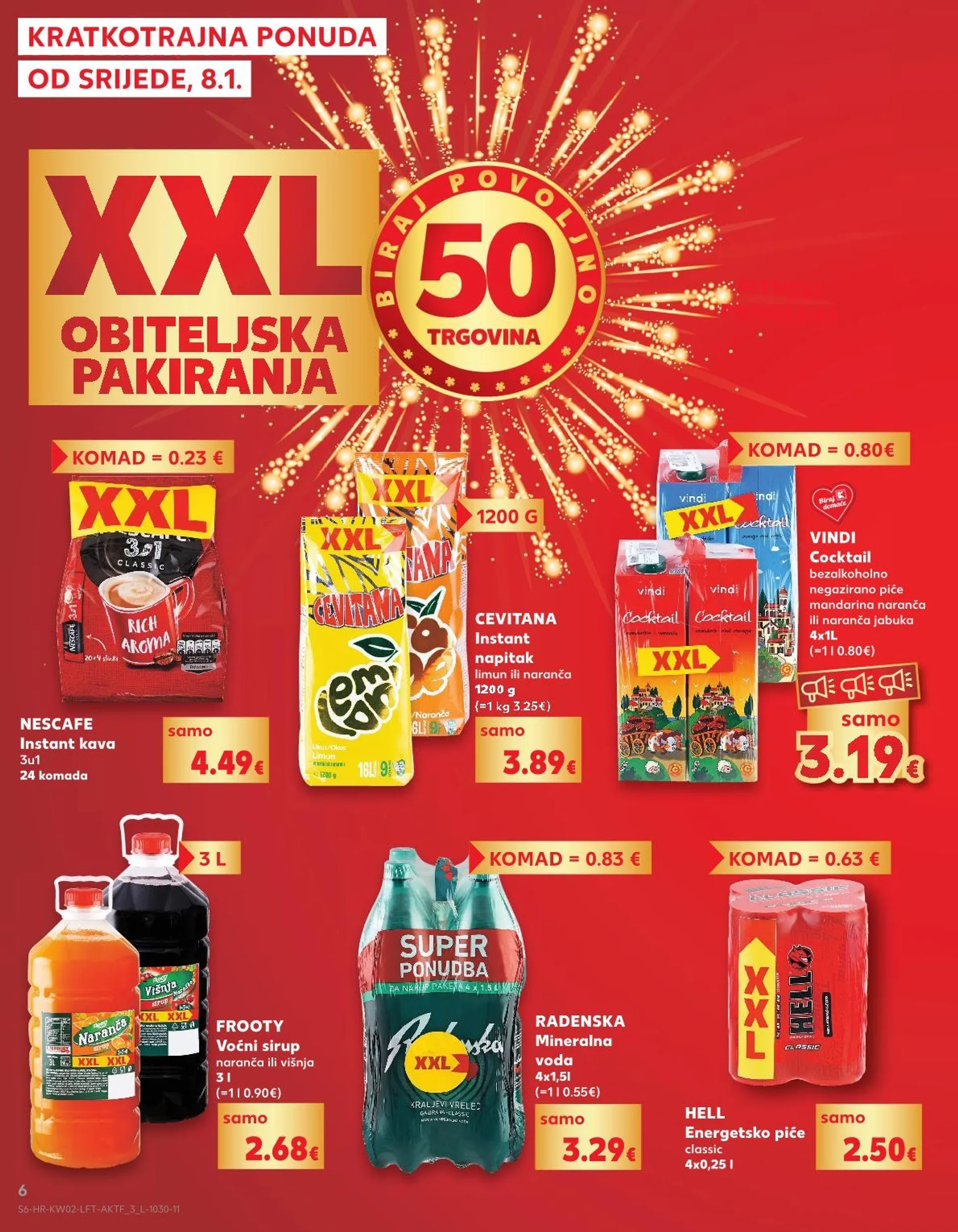 Katalog Kaufland Posebna ponuda trgovine od 8. siječnja do 14. siječnja 2025. - Pregled Stranica 6