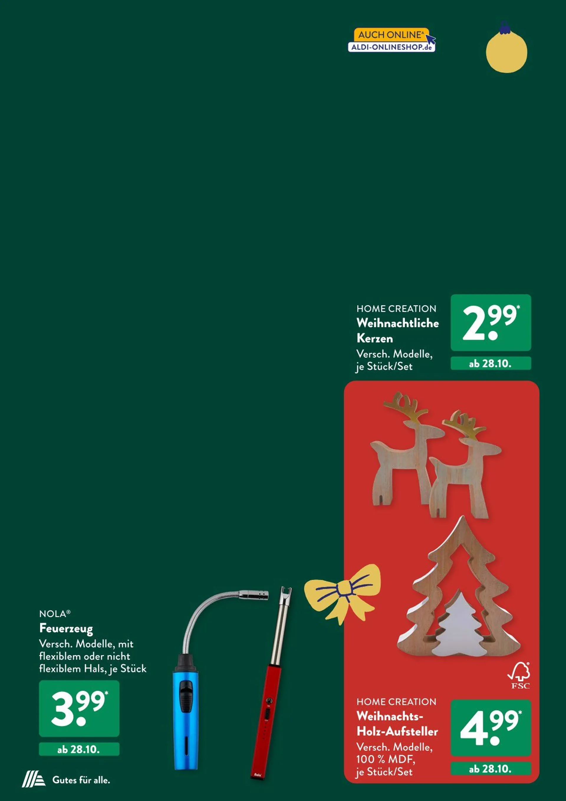 ALDI SÜD Prospekt von 17. Oktober bis 31. Dezember 2024 - Prospekt seite 6